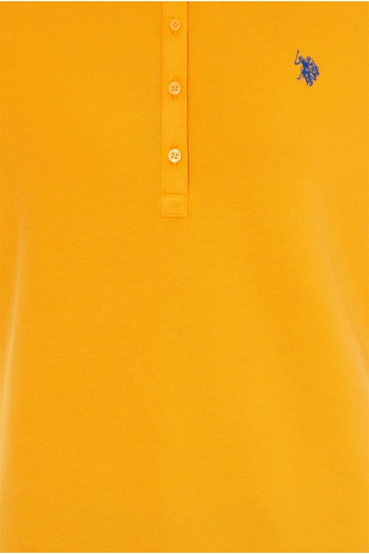 Kadın Sarı Basic T-shirt