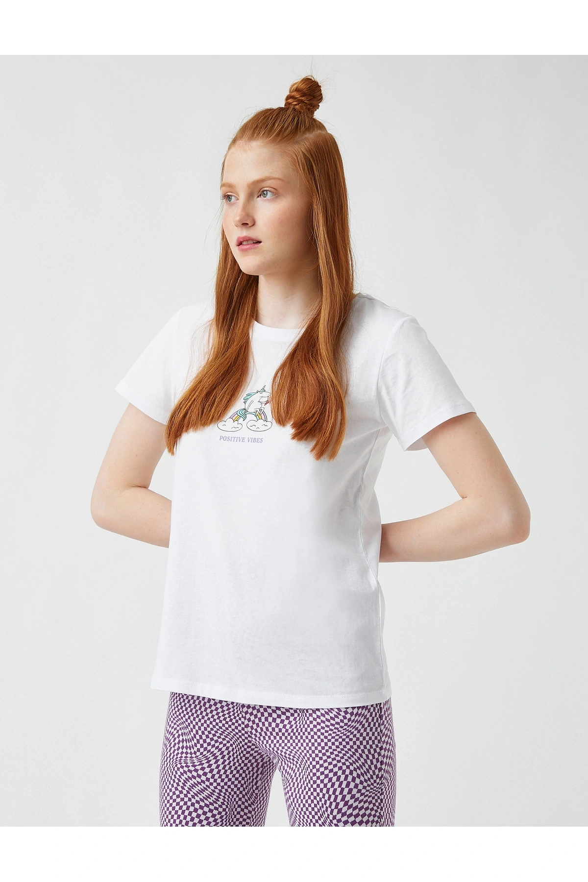 2sal10210ık Ekru T-shirt