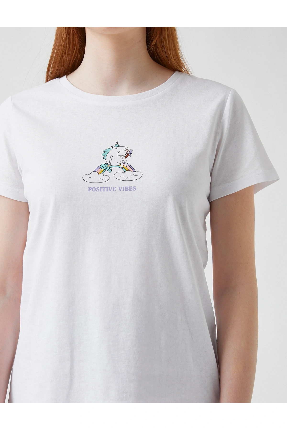 2sal10210ık Ekru T-shirt