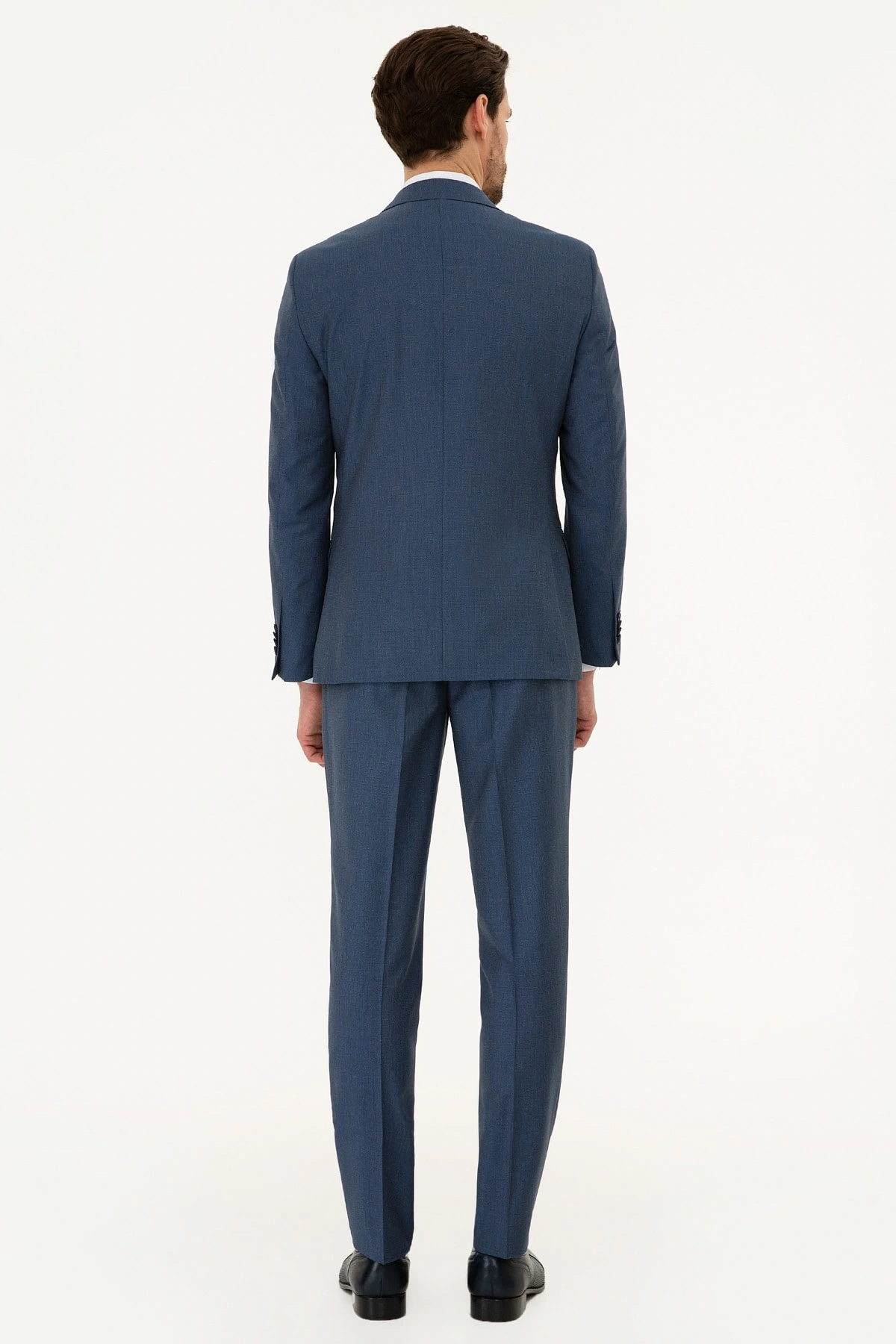 Erkek Mavi Ekstra Slim Fit Takım Elbise