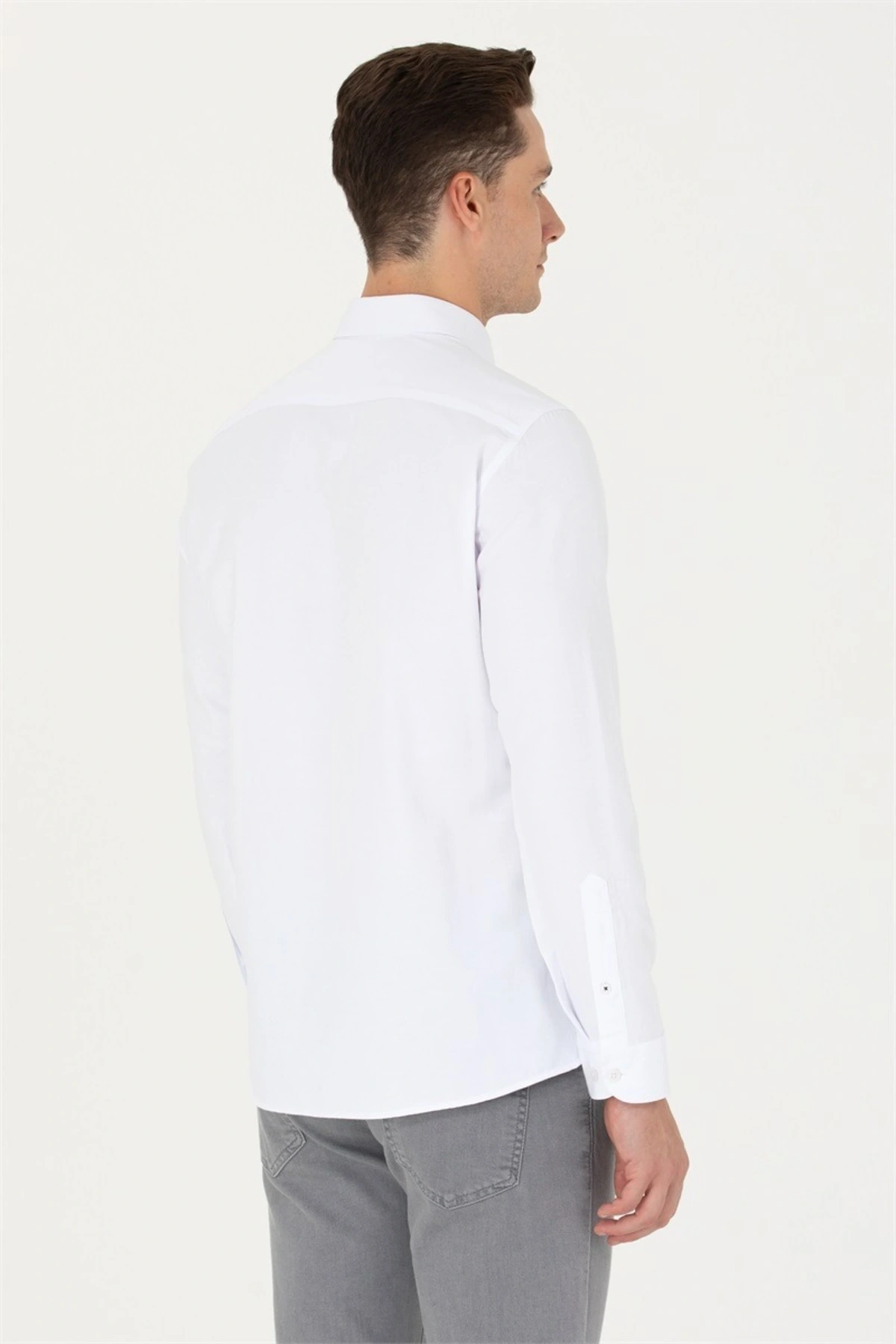 Nova023k Us Polo Assn Erkek Gömlek 1672542 Beyaz