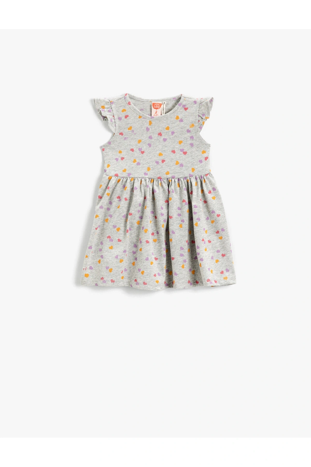 Kız Çocuk Gri/0D2 Elbise