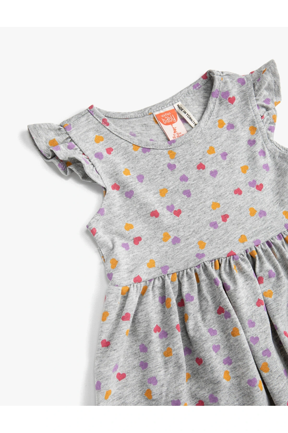 Kız Çocuk Gri/0D2 Elbise