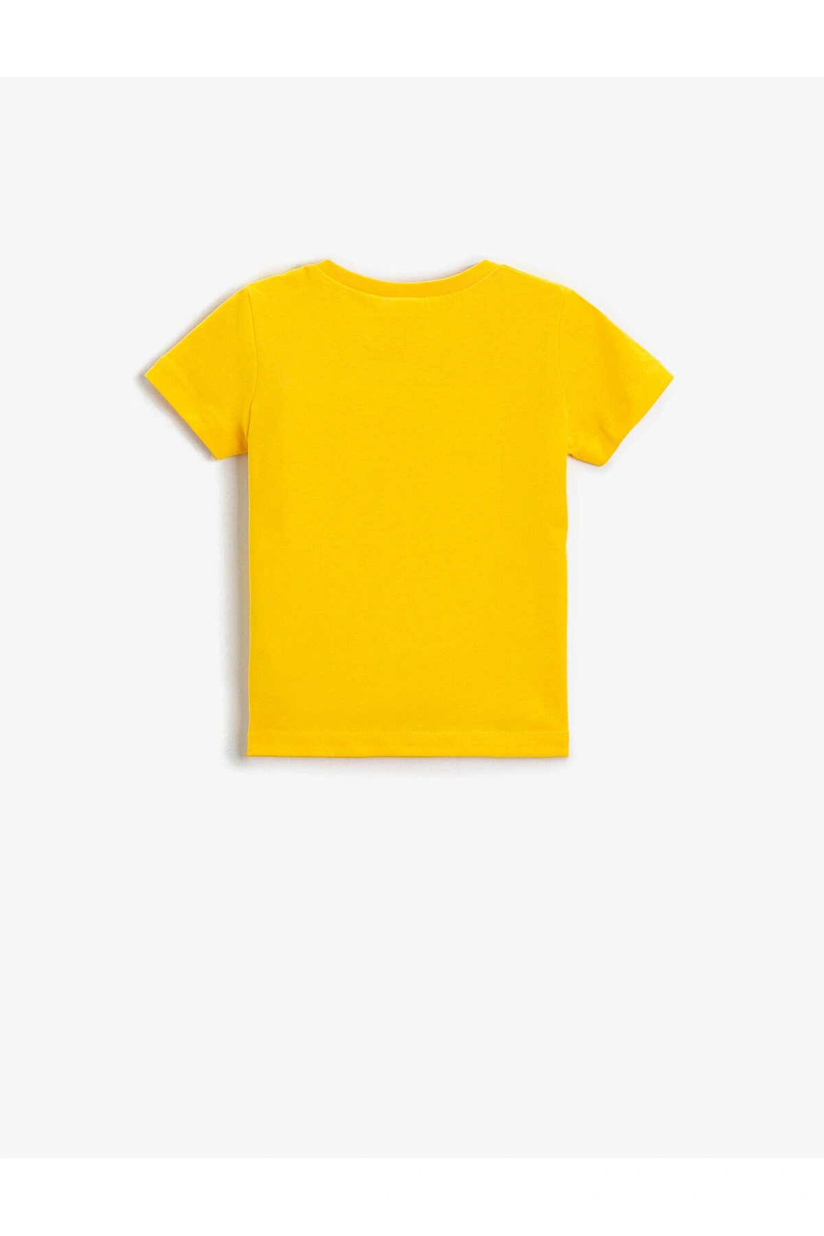 Baskılı Kısa Kollu Tişört Pamuklu