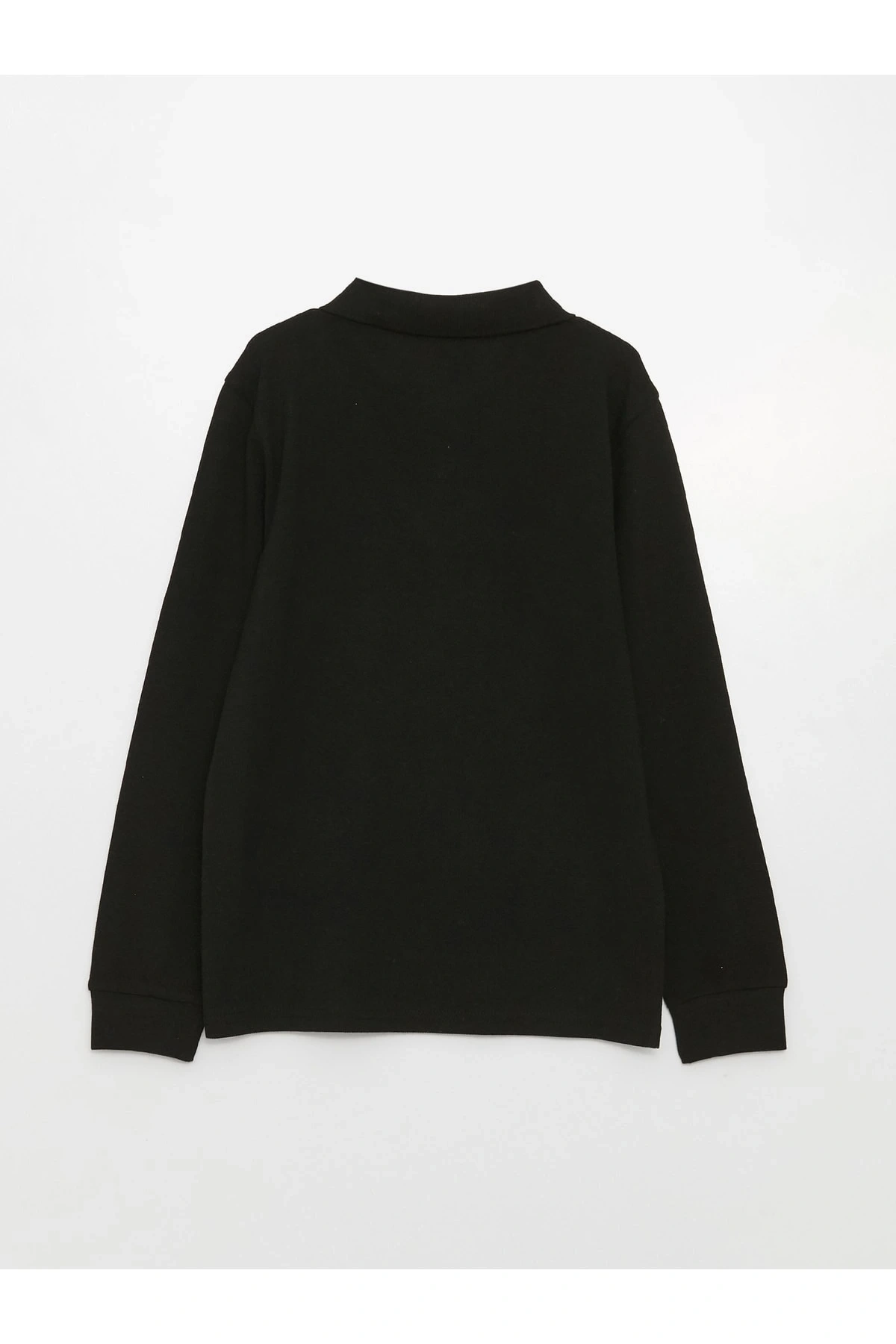 Polo Yaka Basic Uzun Kollu Erkek Çocuk Tişört