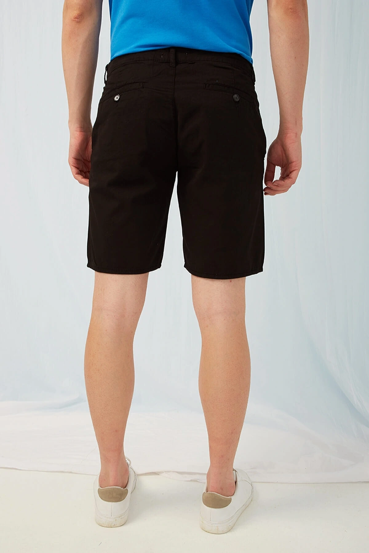 Cepli Şort Siyah