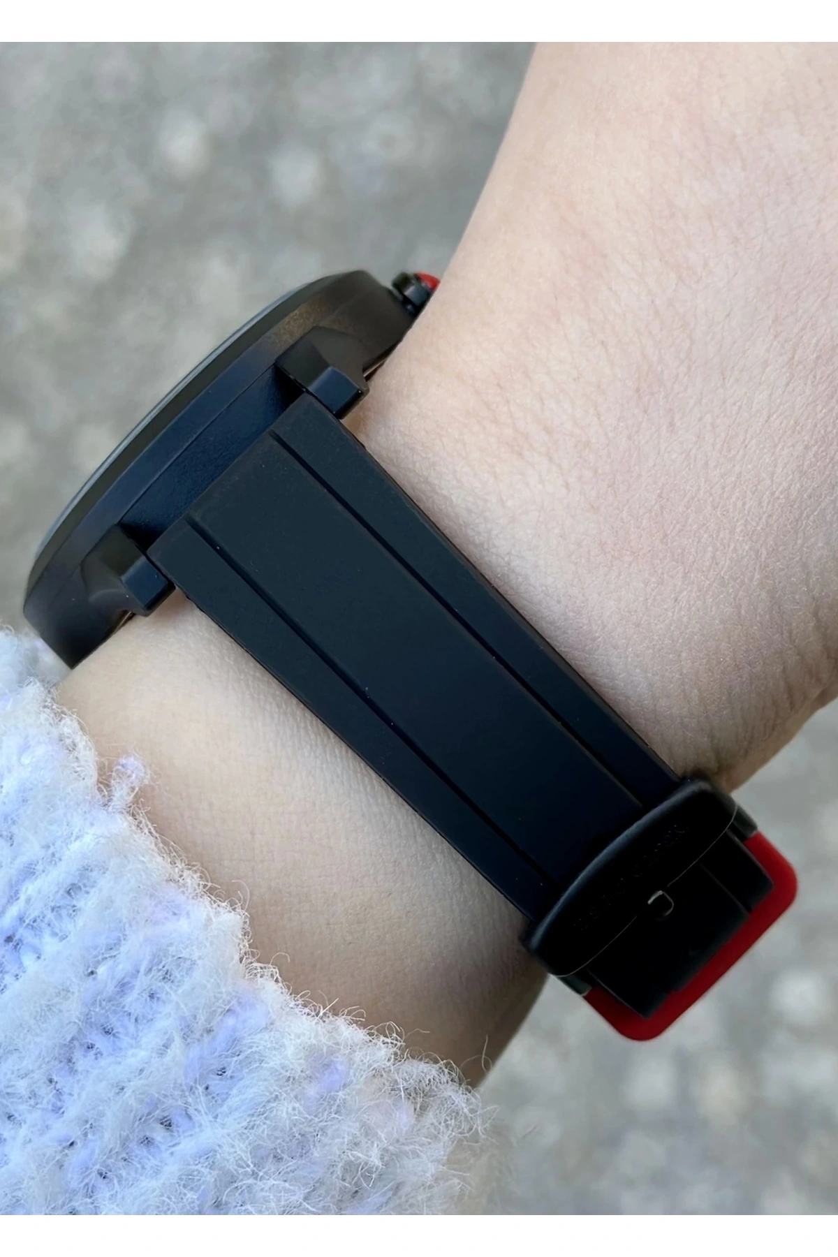 U.S. Polo Assn. USPA2007-03 Siyah Silikon Kadın Kol Saati