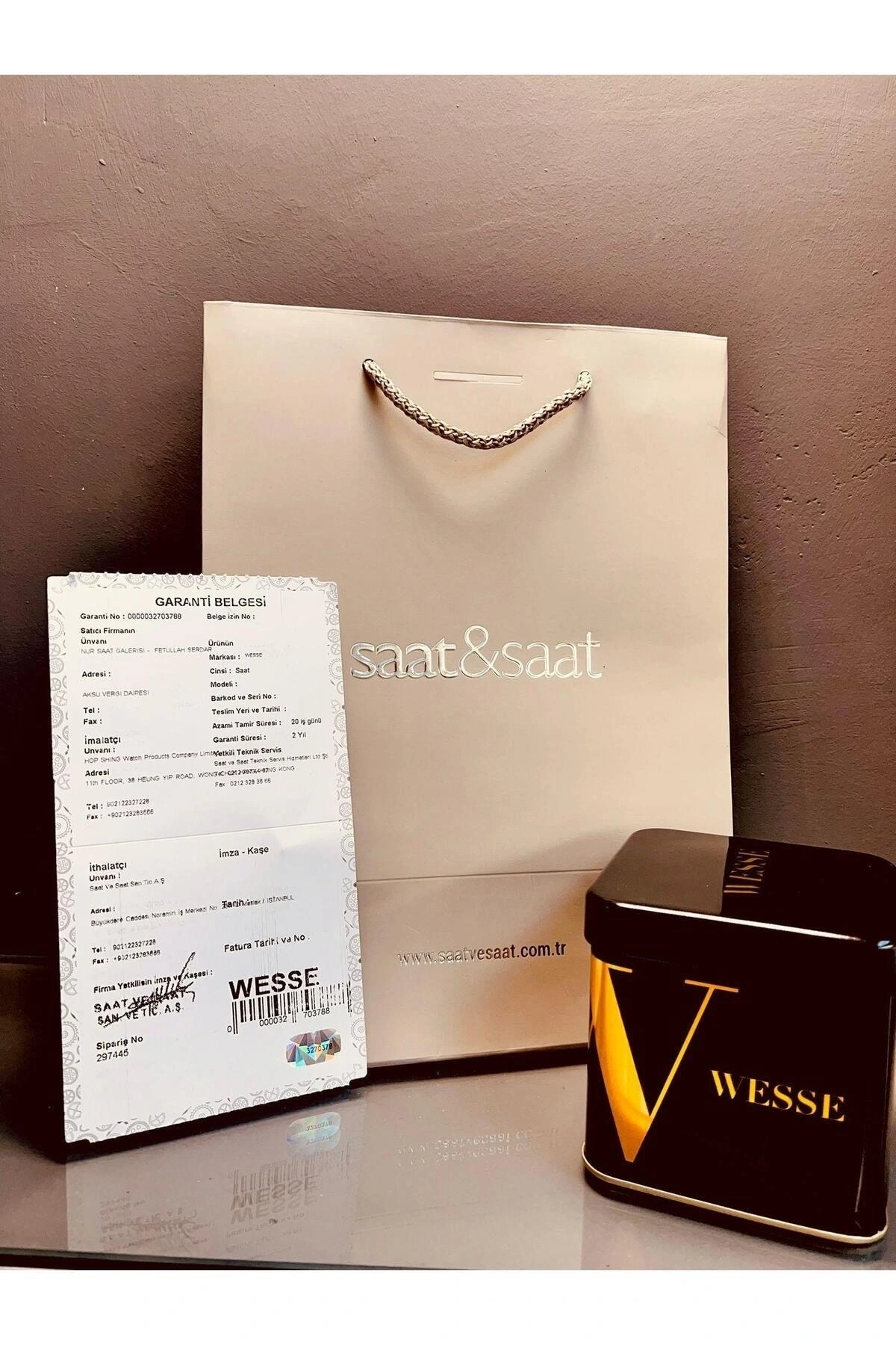 WWG207401 Wesse Çelik Kordon Kararmaz Renk Atmaz İç Fonksiyon Aktif 5 Atm Suya Dayaknıklı Kol Saat