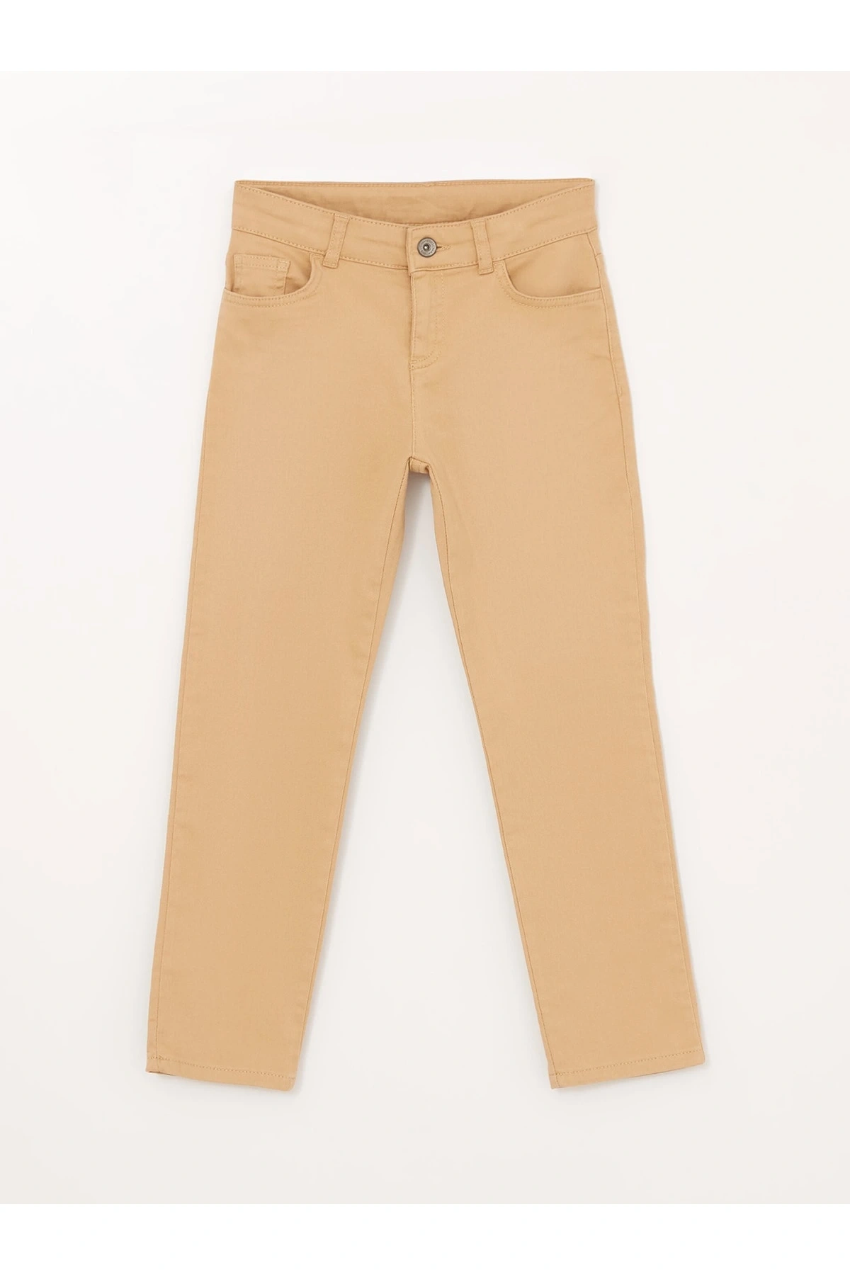 Slim Fit Basic Gabardin Erkek Çocuk Pantolon
