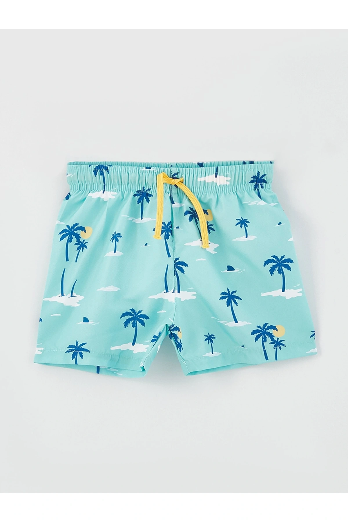 Bisiklet Yaka Baskılı Erkek Bebek Atlet Ve Deniz Şortu 2li Takım