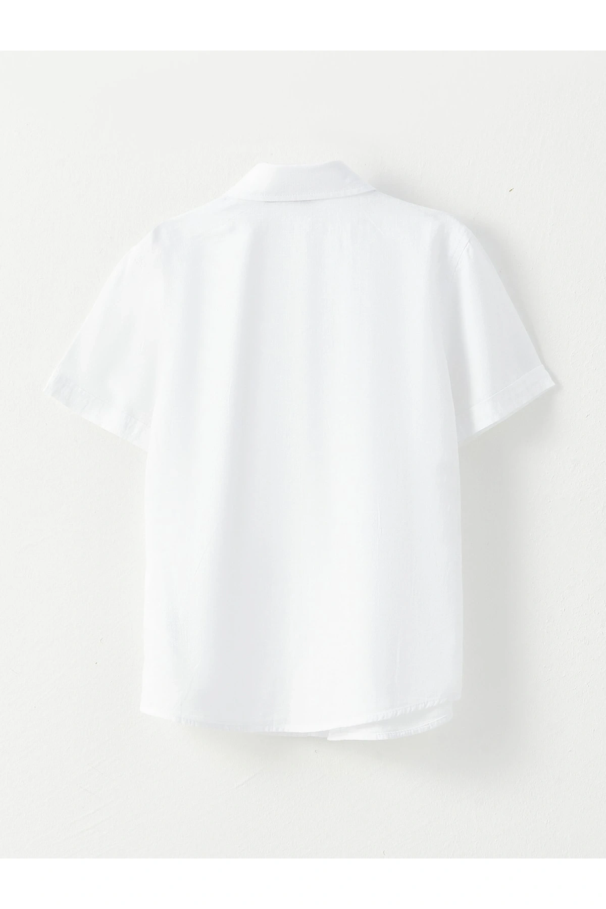 Basic Kısa Kollu Erkek Çocuk Gömlek Ve Papyon