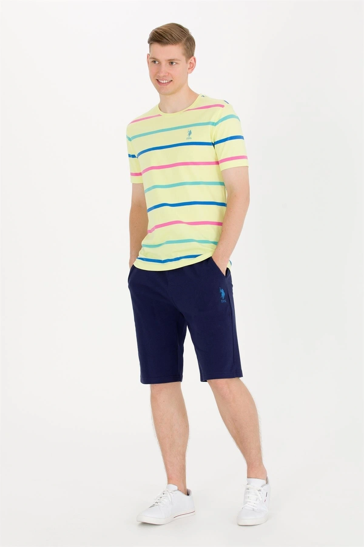 1573002 Polo Örme Capri Bermuda