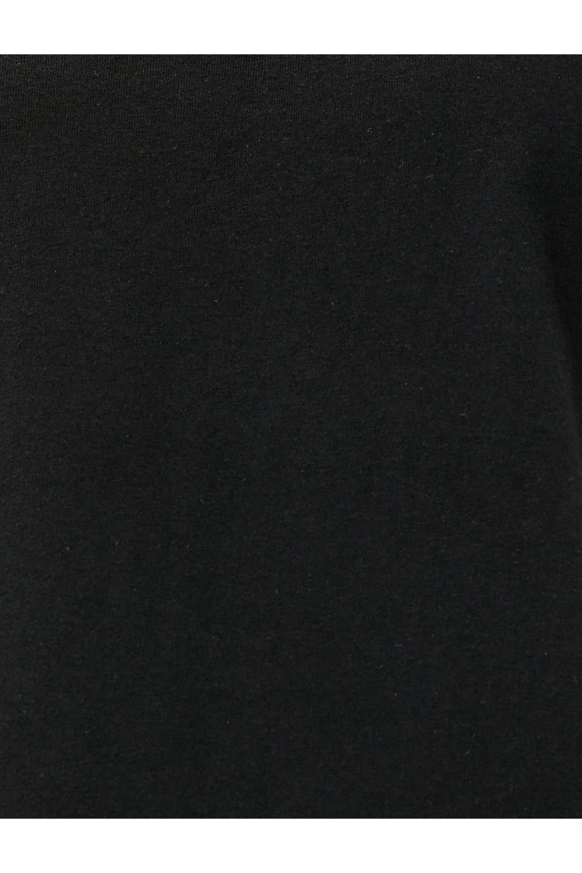 Slogan Baskılı Tişört Bisiklet Yaka Kısa Kollu Pamuklu