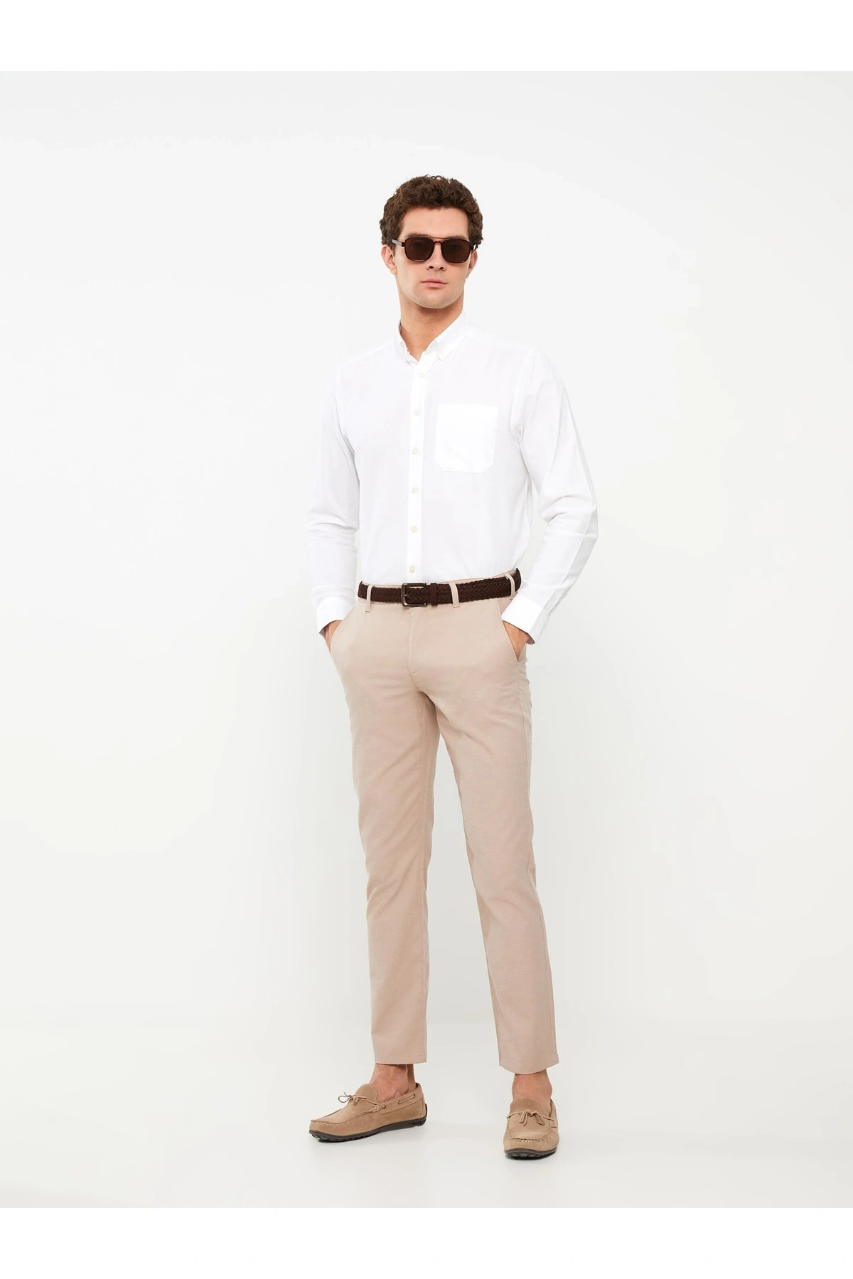 Regular Fit Uzun Kollu Oxford Erkek Gömlek