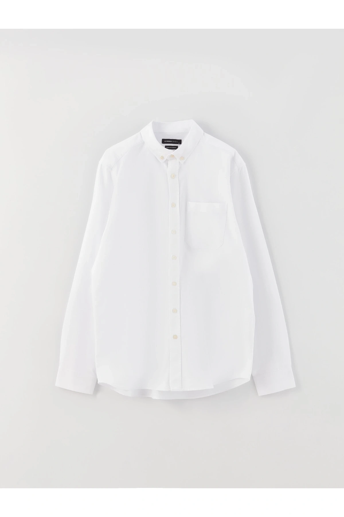 Regular Fit Uzun Kollu Oxford Erkek Gömlek