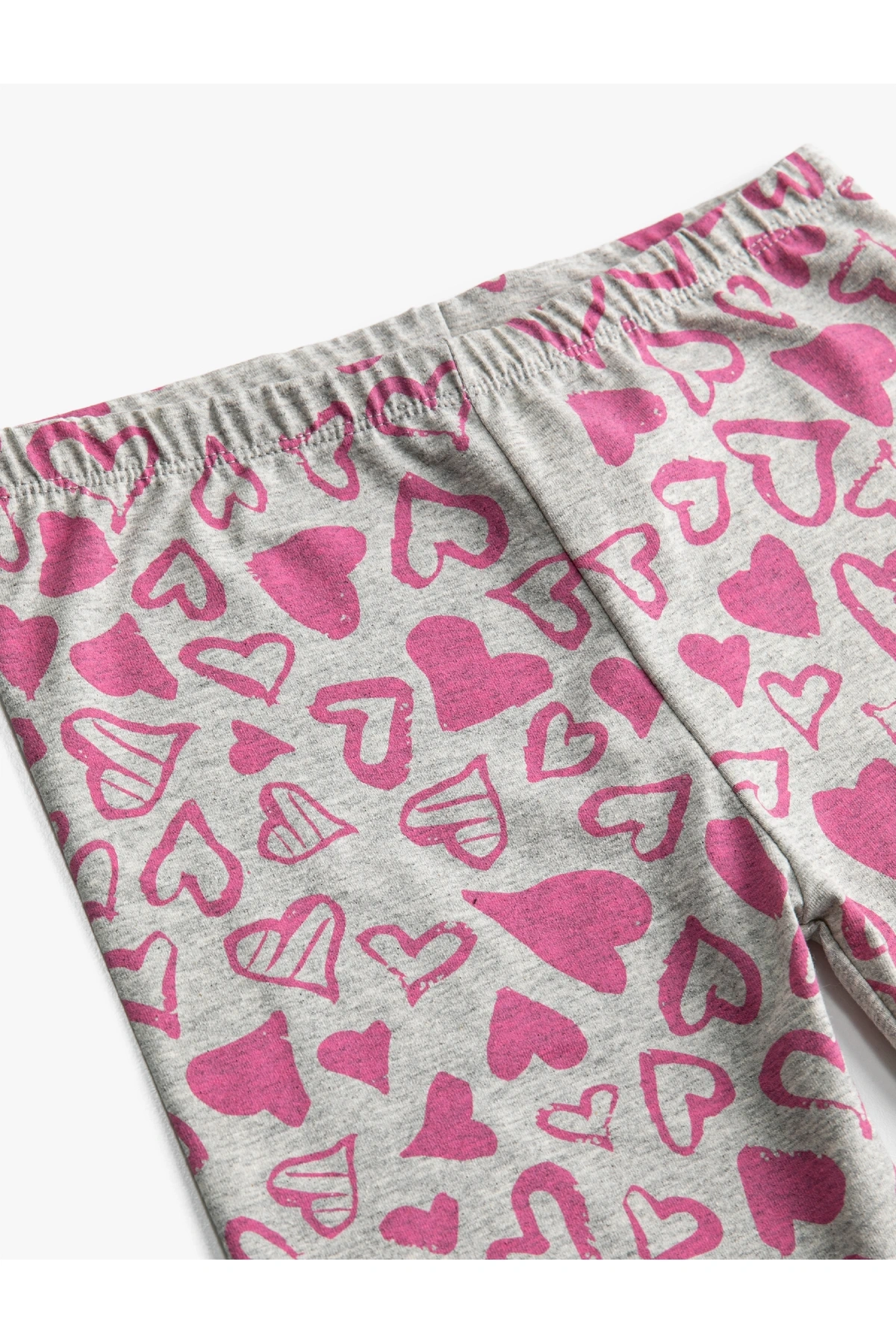 Kapri Tayt Kalp Baskılı