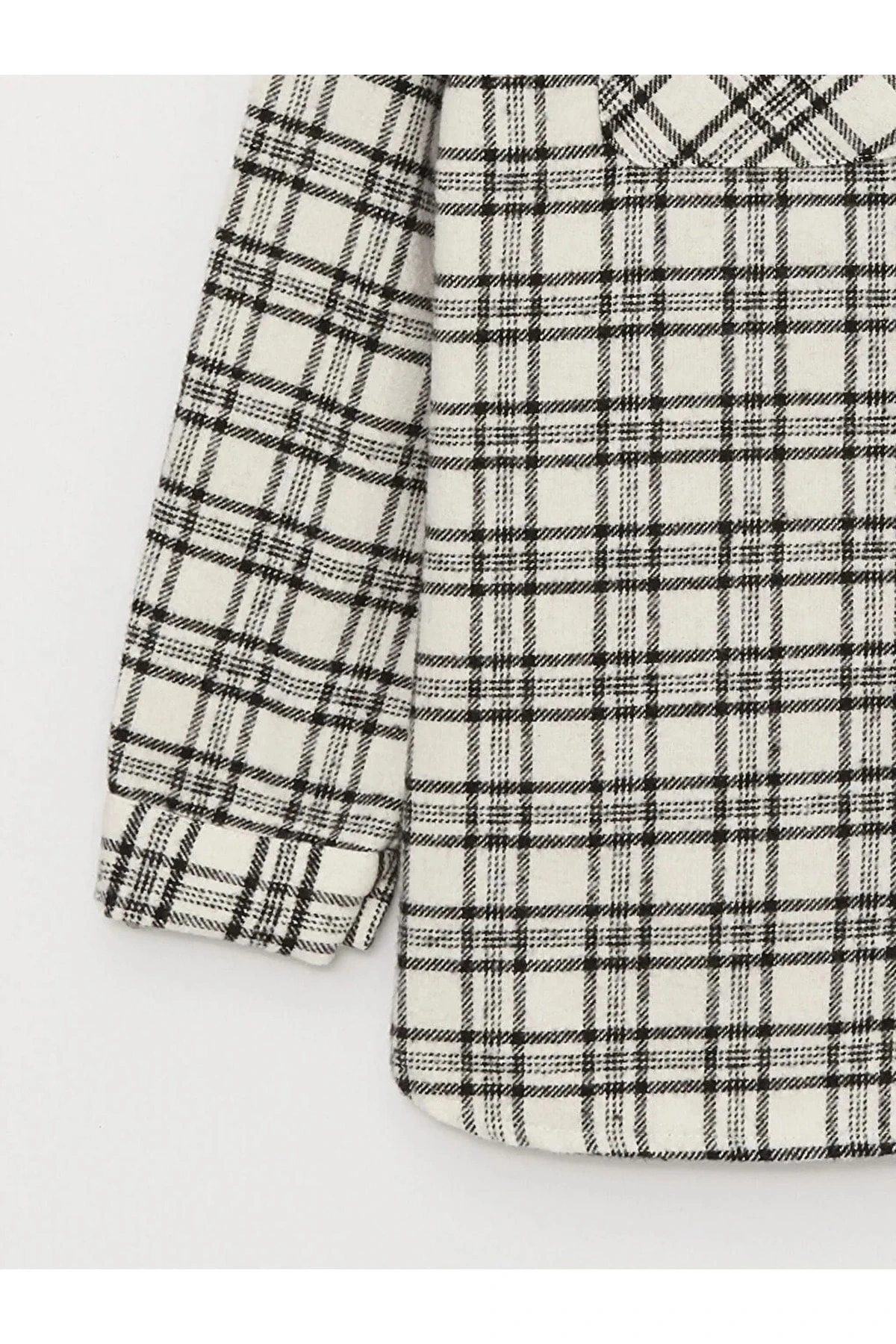 LCW Kids Ekose Uzun Kollu Kız Çocuk Gömlek