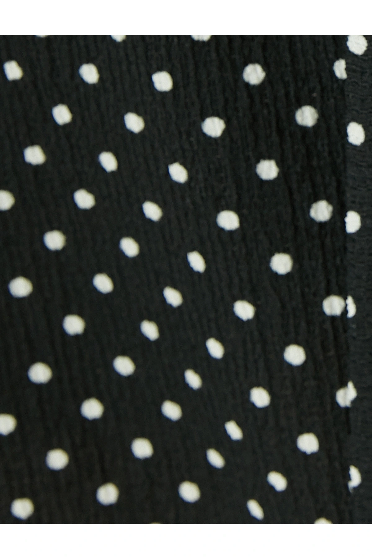 Puantiyeli Mini Şort Etek Kemer Detaylı Rahat Kalıp Bürümcük