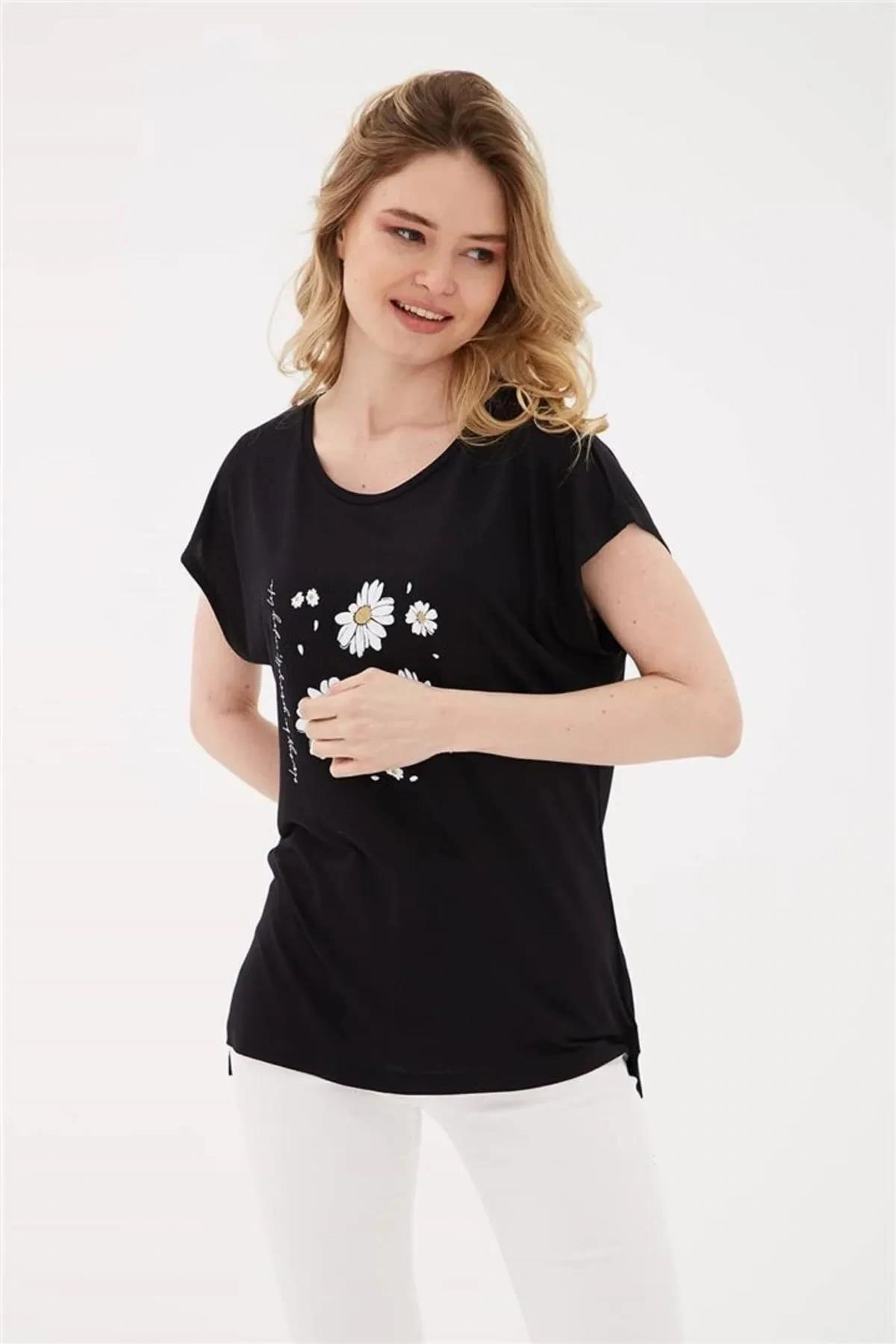 Baskılı T-shirt 23y-tst0235k1