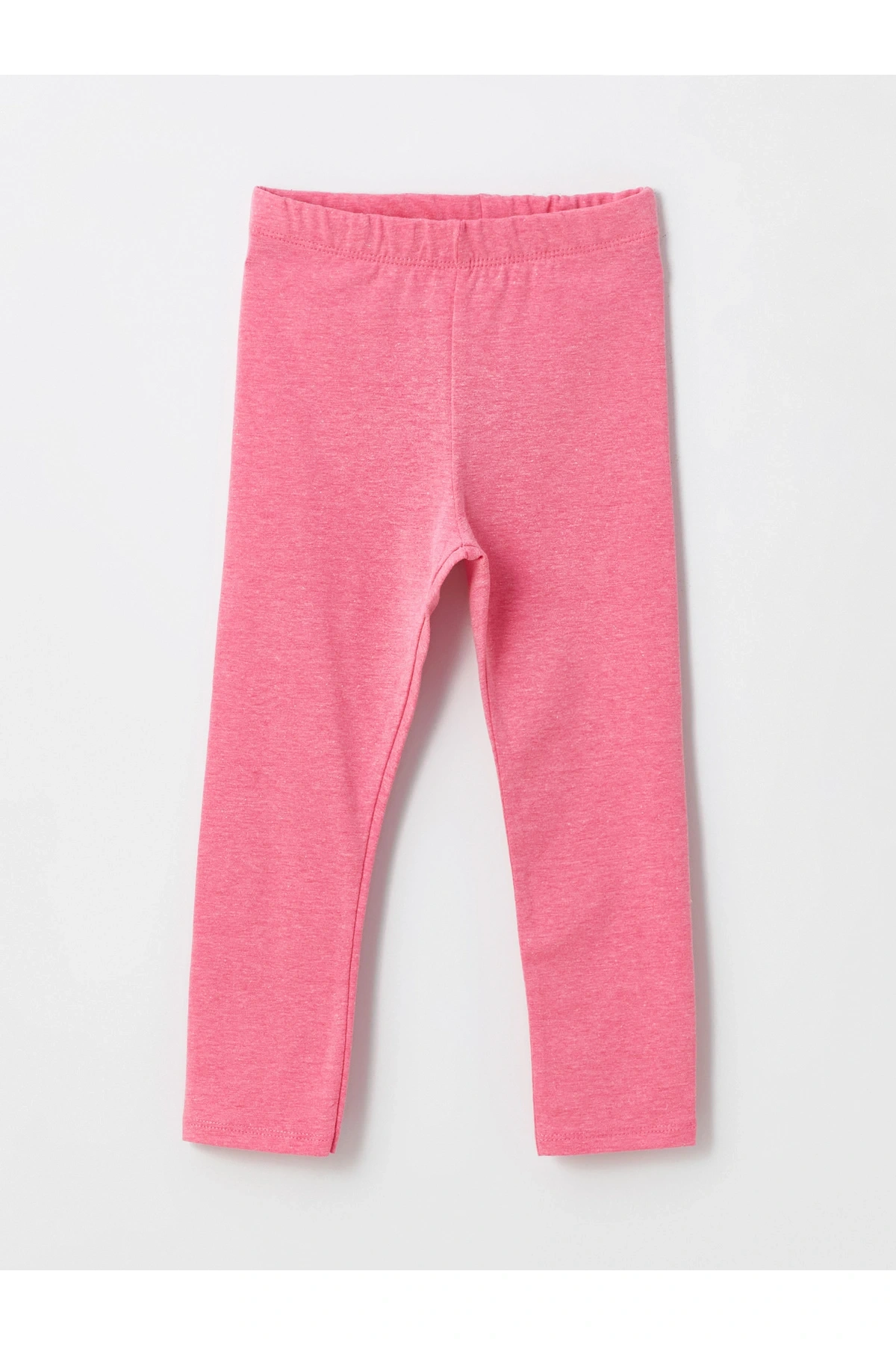 Bisiklet Yaka Kısa Kollu Baskılı Kız Bebek Tişört ve Tayt 2li Takım