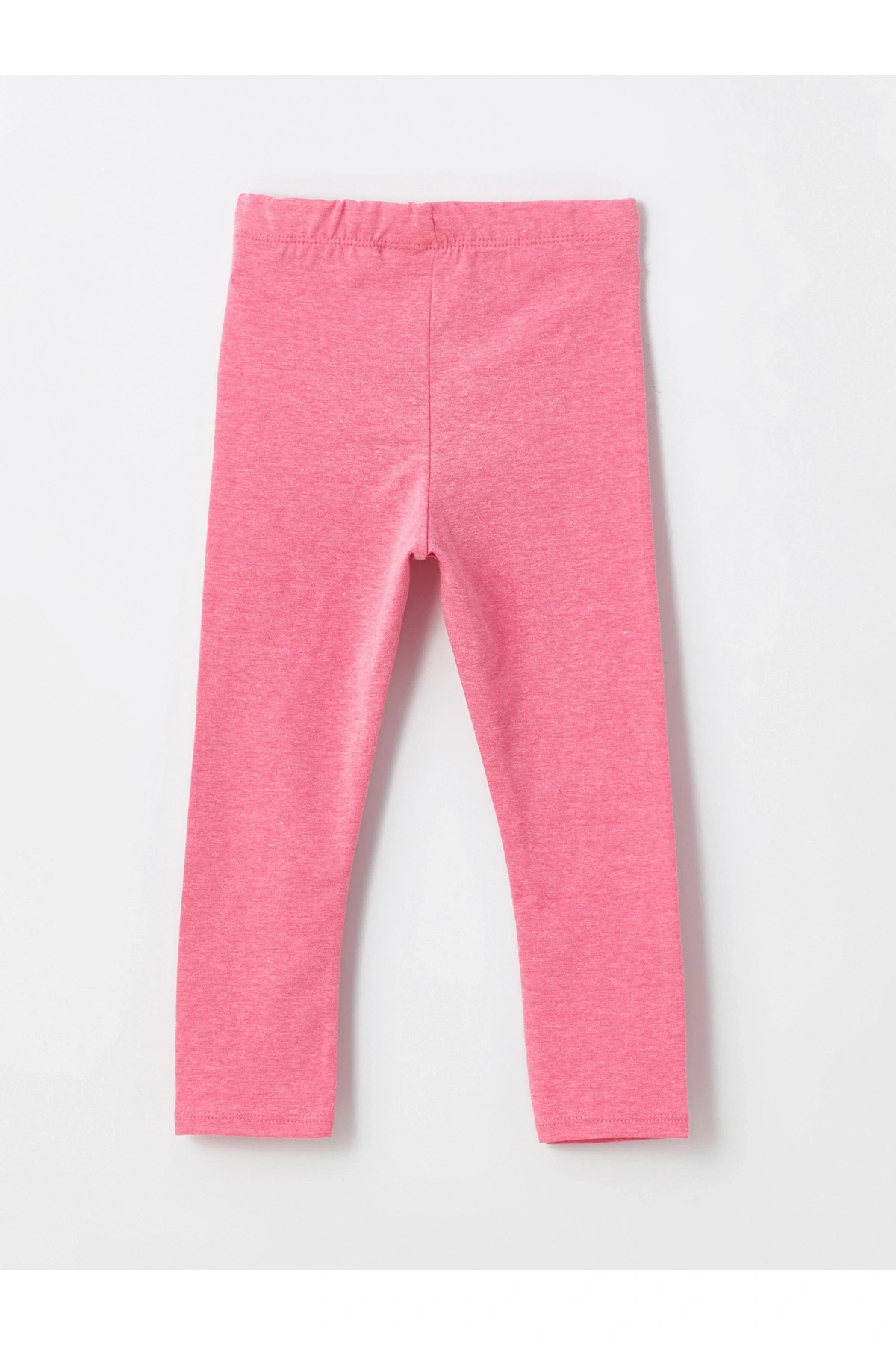 Bisiklet Yaka Kısa Kollu Baskılı Kız Bebek Tişört ve Tayt 2li Takım