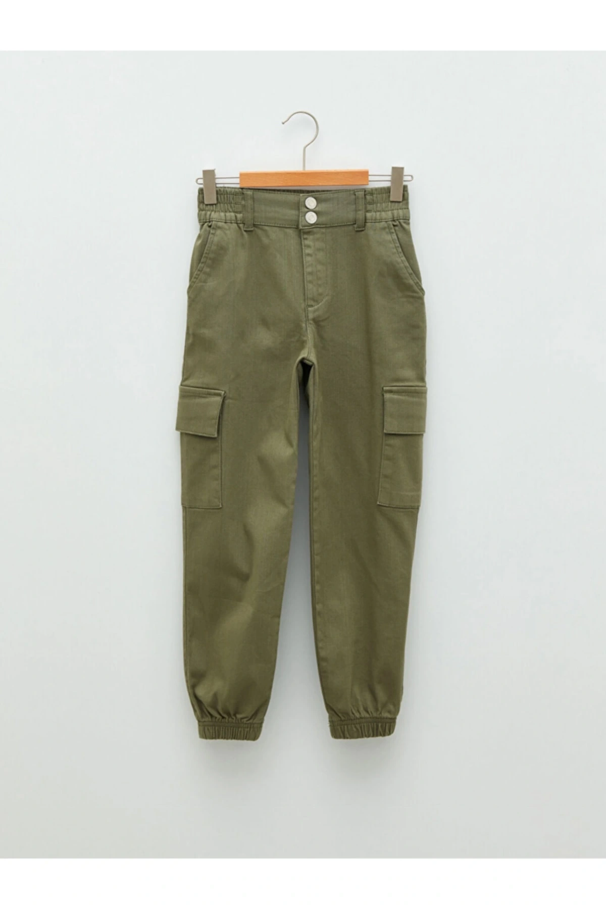 Beli Lastikli Gabardin Kız Çocuk Kargo Pantolon S23231z4 - Rqm