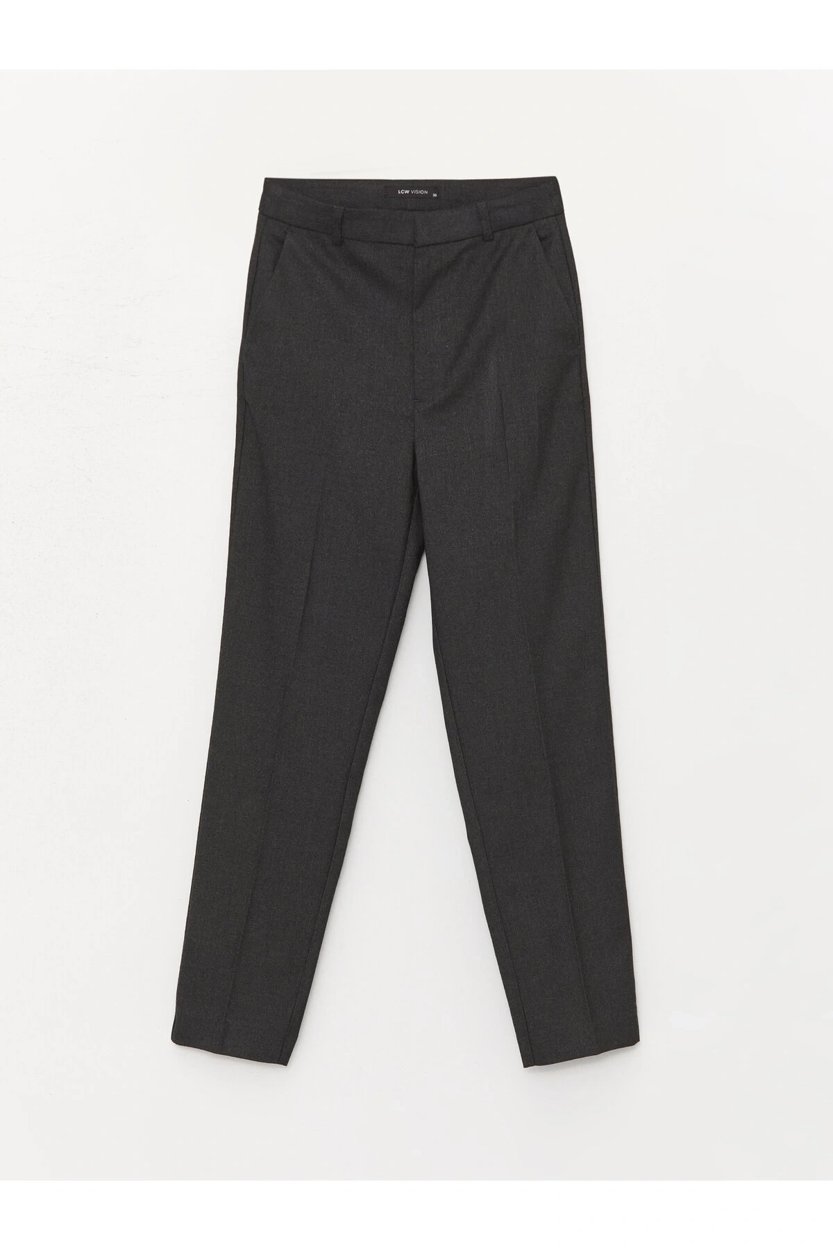 Kadın Standart Fit Düz Pantolon