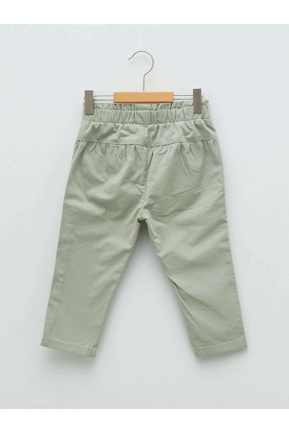 Beli Lastikli Basic Kız Bebek Pantolon