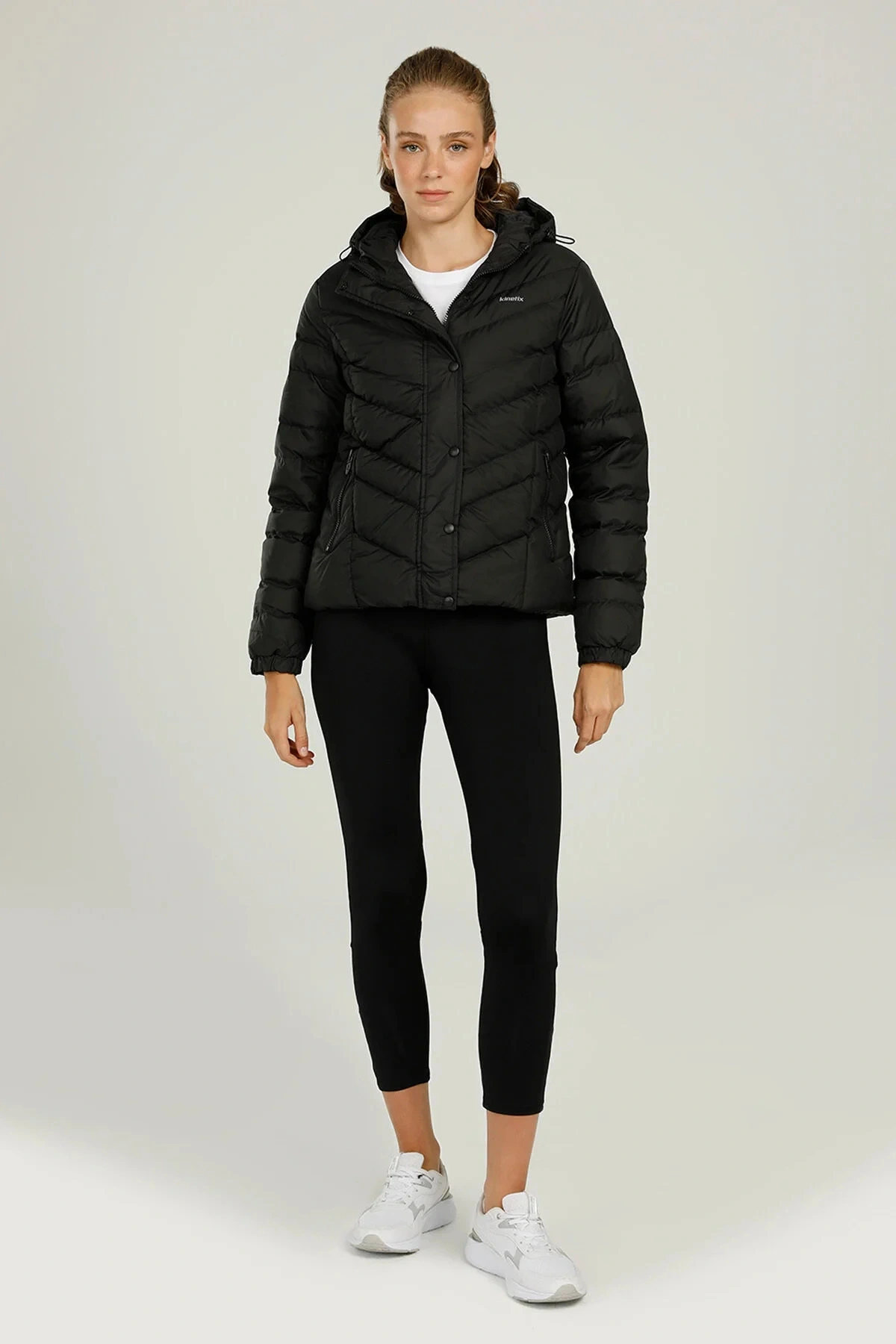 Wl Zıggy Coat 3pr Siyah Kadın Kısa Mont