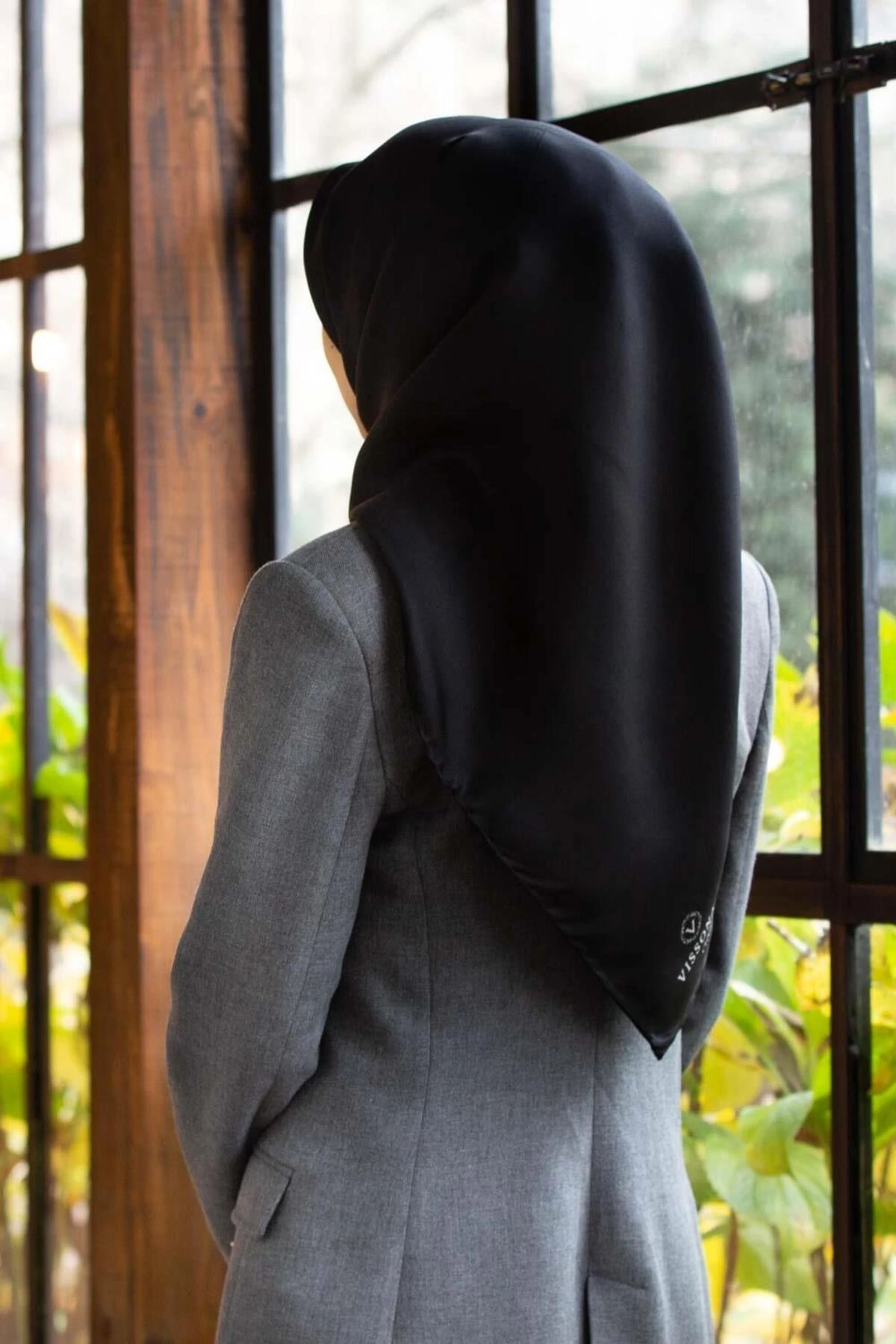 Exclusive Twill Ipek Eşarp - 50691 - 0001