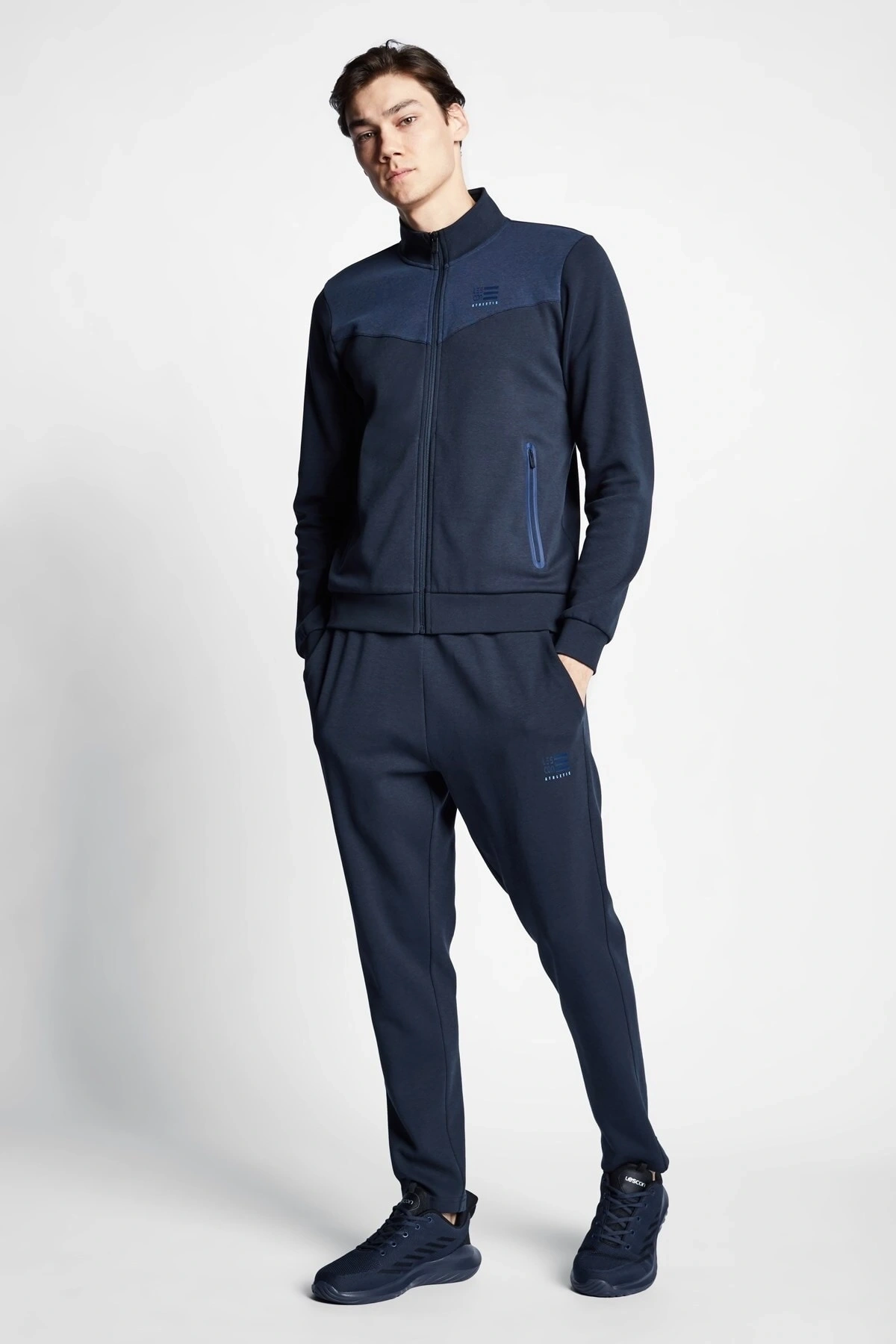 22b-1104 Fermuarlı Üst K.lacıvert