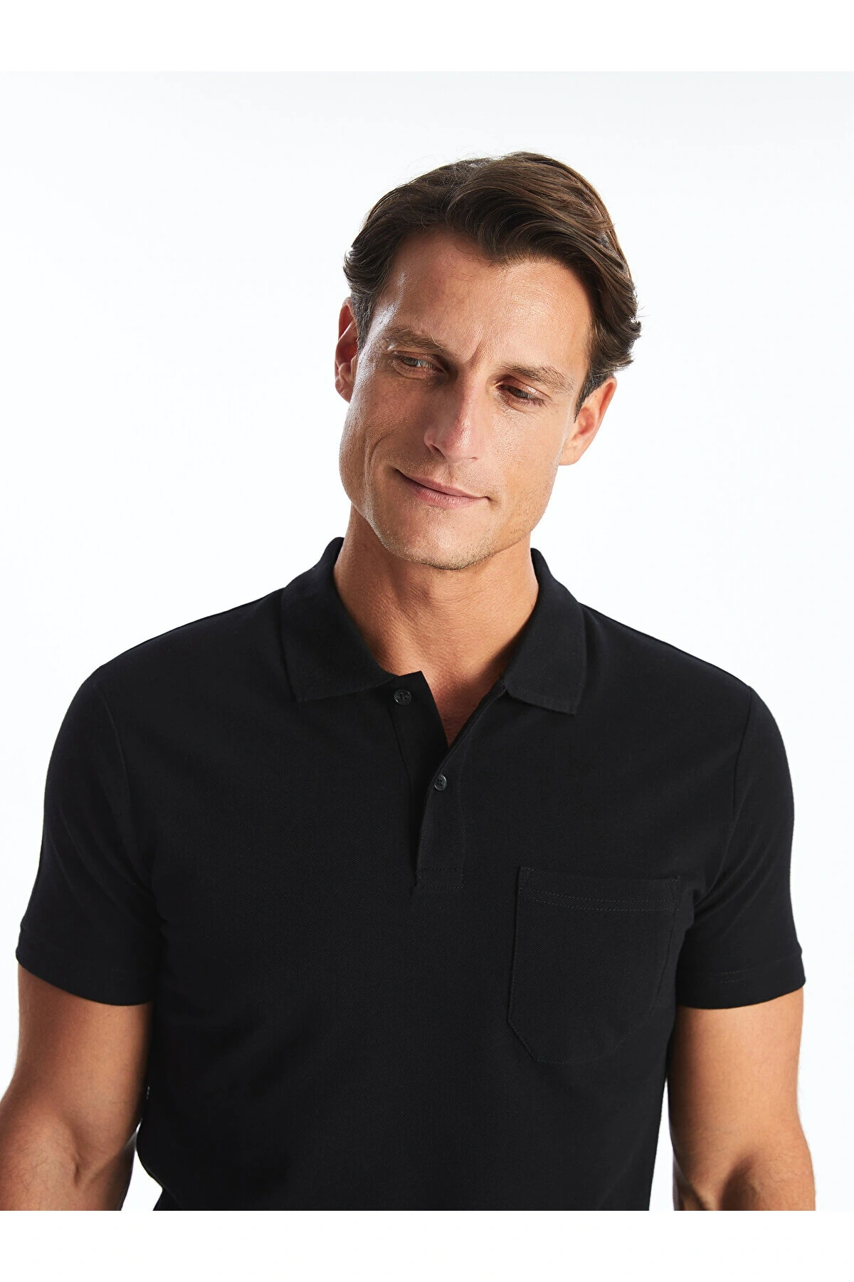 LCW Polo Yaka Kısa Kollu Pike Erkek Tişört