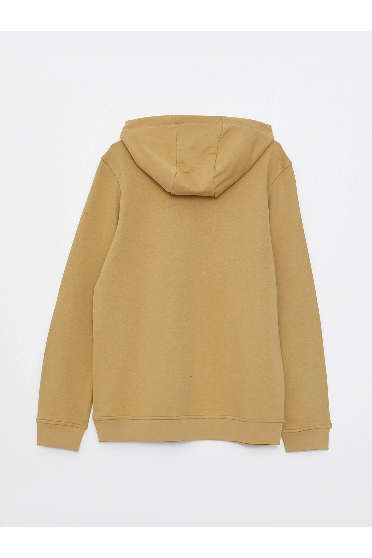 Kapüşonlu Uzun Kollu Baskılı Erkek Sweatshirt