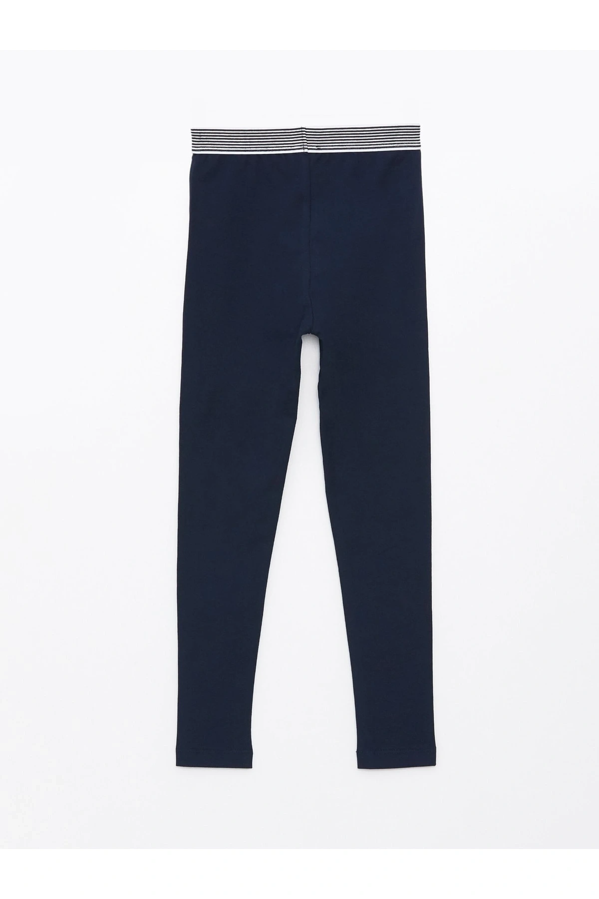 Beli Lastikli Baskılı Kız Çocuk Tayt