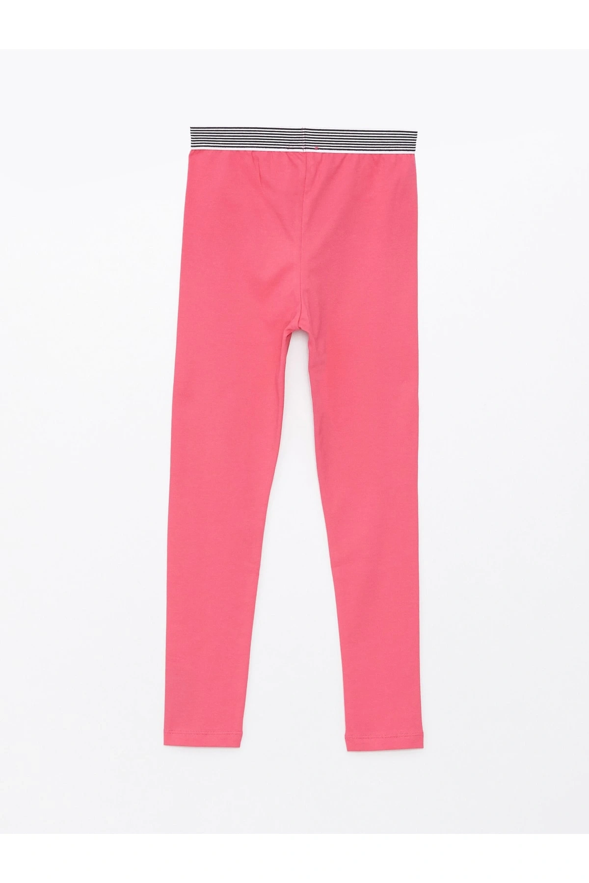 Beli Lastikli Baskılı Kız Çocuk Tayt