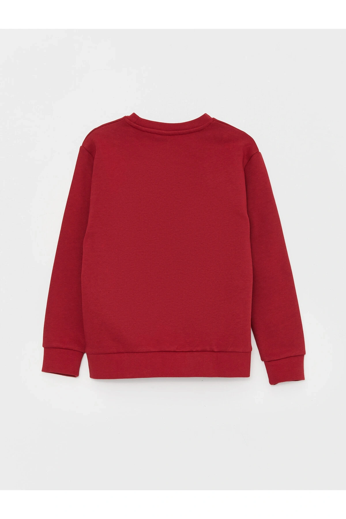 Bisiklet Yaka Baskılı Uzun Kollu Erkek Çocuk Sweatshirt ve Eşofman Altı