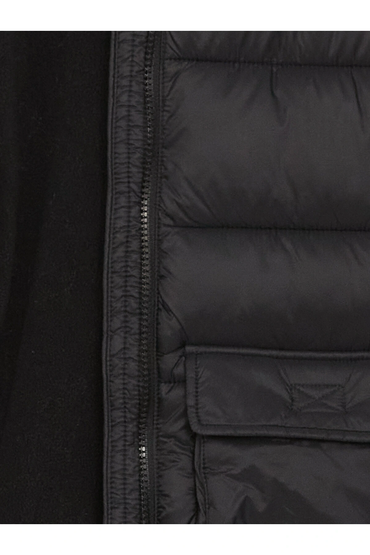 Kapüşonlu Kız Çocuk Şişme Mont