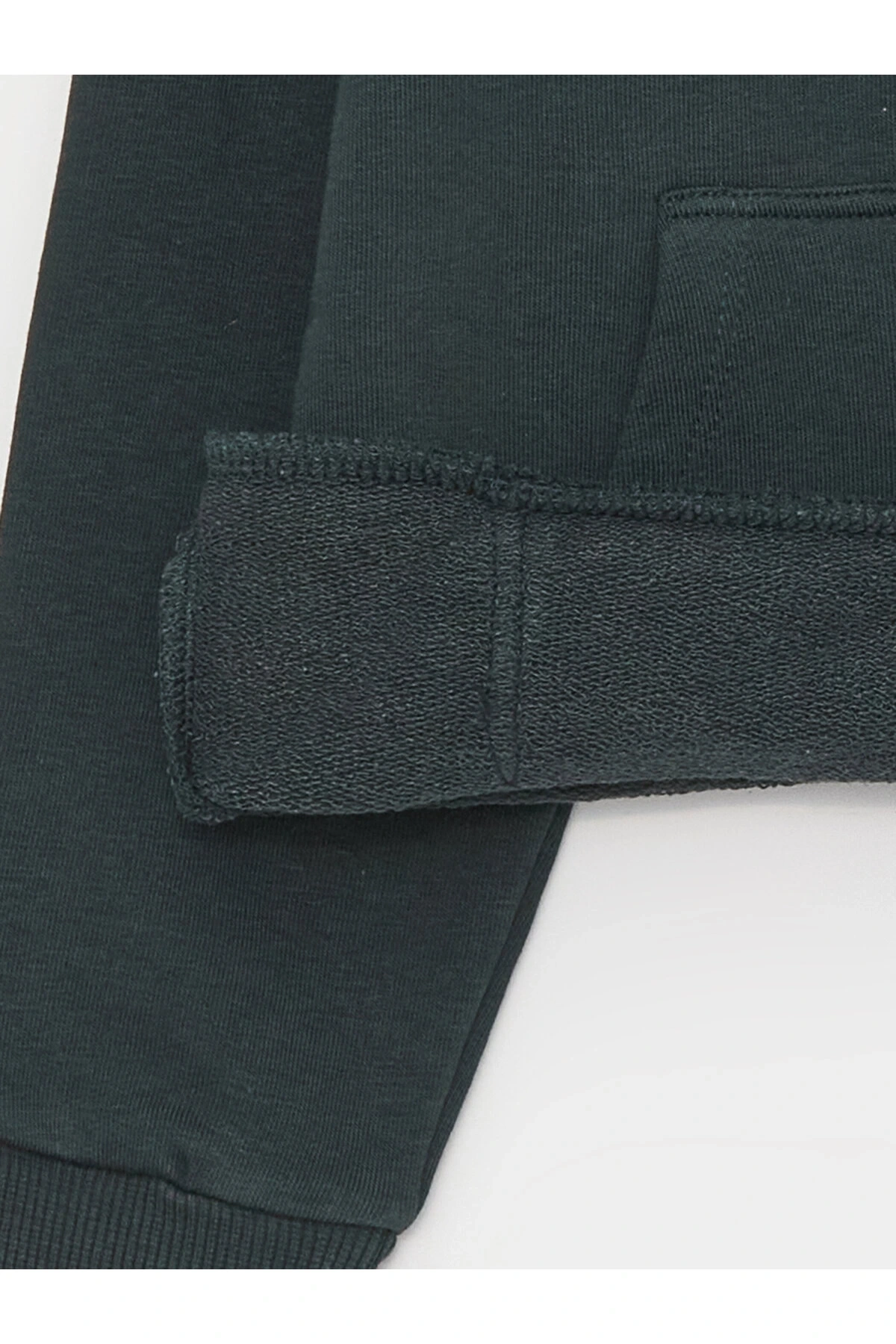 Kapüşonlu Baskılı Uzun Kollu Erkek Çocuk Sweatshirt ve Eşofman Altı