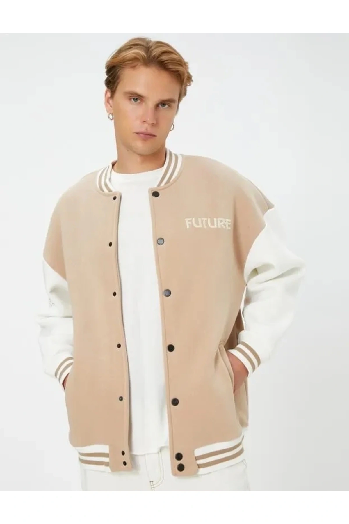 4wam50007mk Erkek Ceket Bej