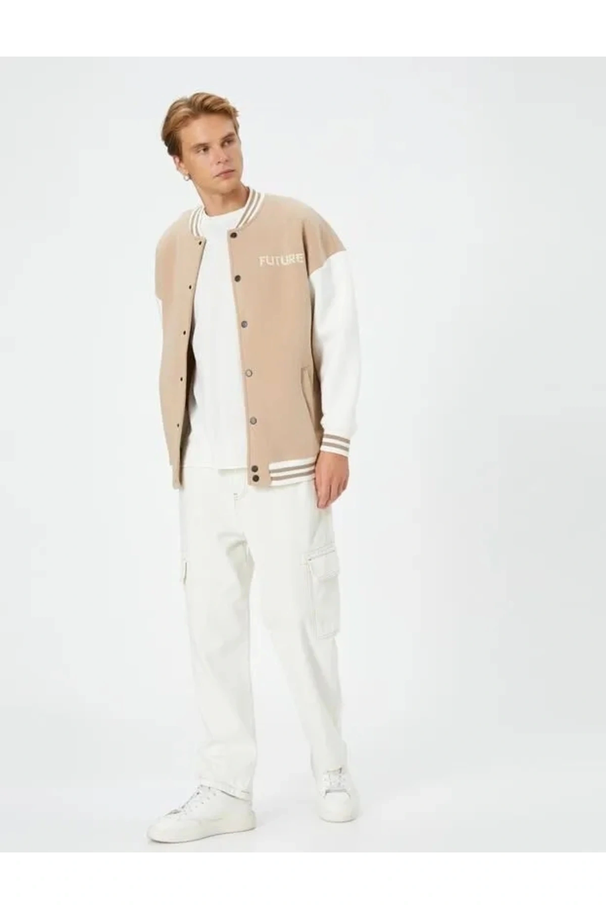 4wam50007mk Erkek Ceket Bej