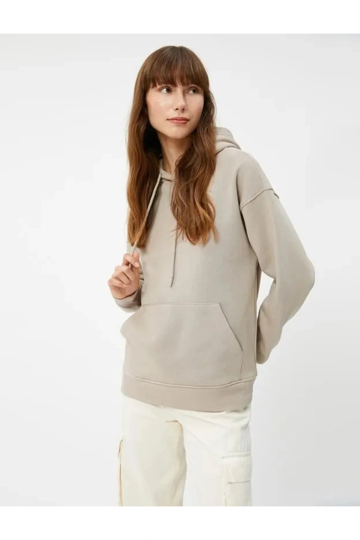 Kadın Sweatshirt Vizon 4wak10062ek