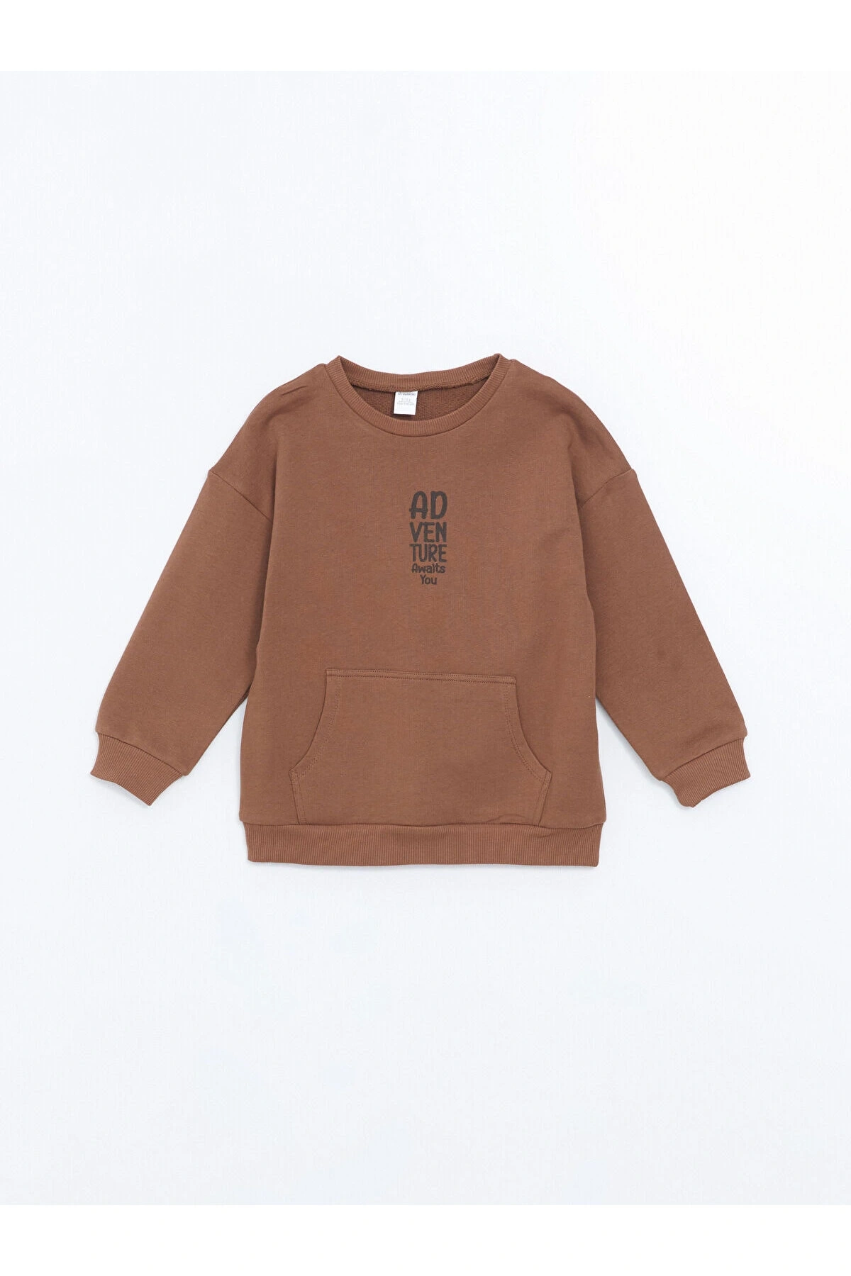 Lw - Bisiklet Yaka Uzun Kollu Baskılı Erkek Bebek Sweatshirt Ve Eşofman Alt 2li Takım