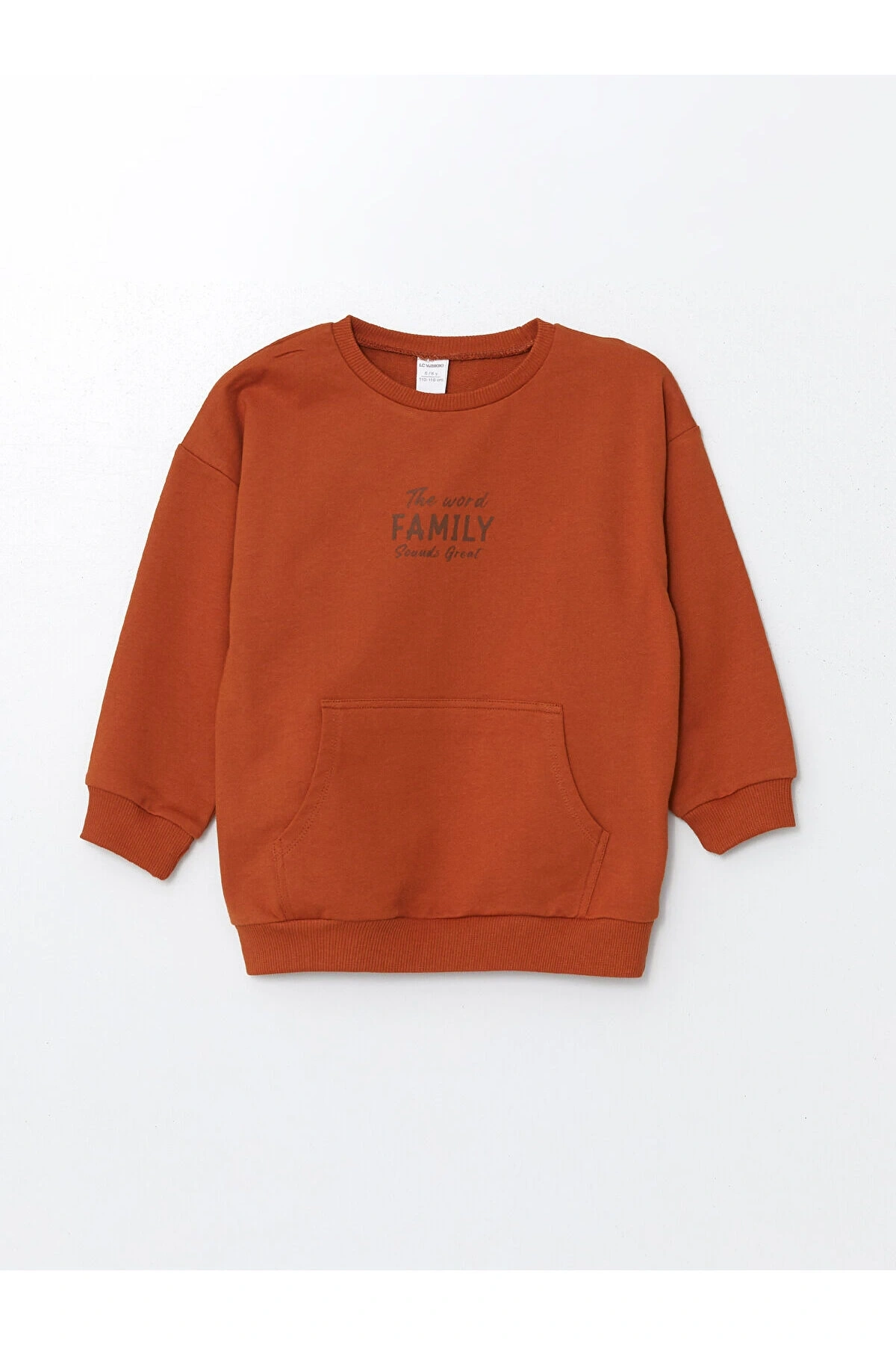 Lcw Bisiklet Yaka Uzun Kollu Basic Erkek Bebek Sweatshirt Ve Eşofman Alt 2li
