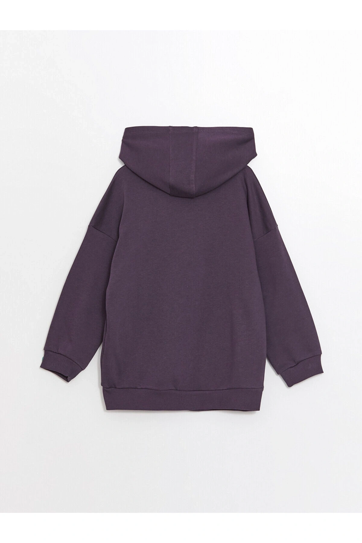 Lcwk Kapüşonlu Basic Uzun Kollu Erkek Bebek Fermuarlı Sweatshirt