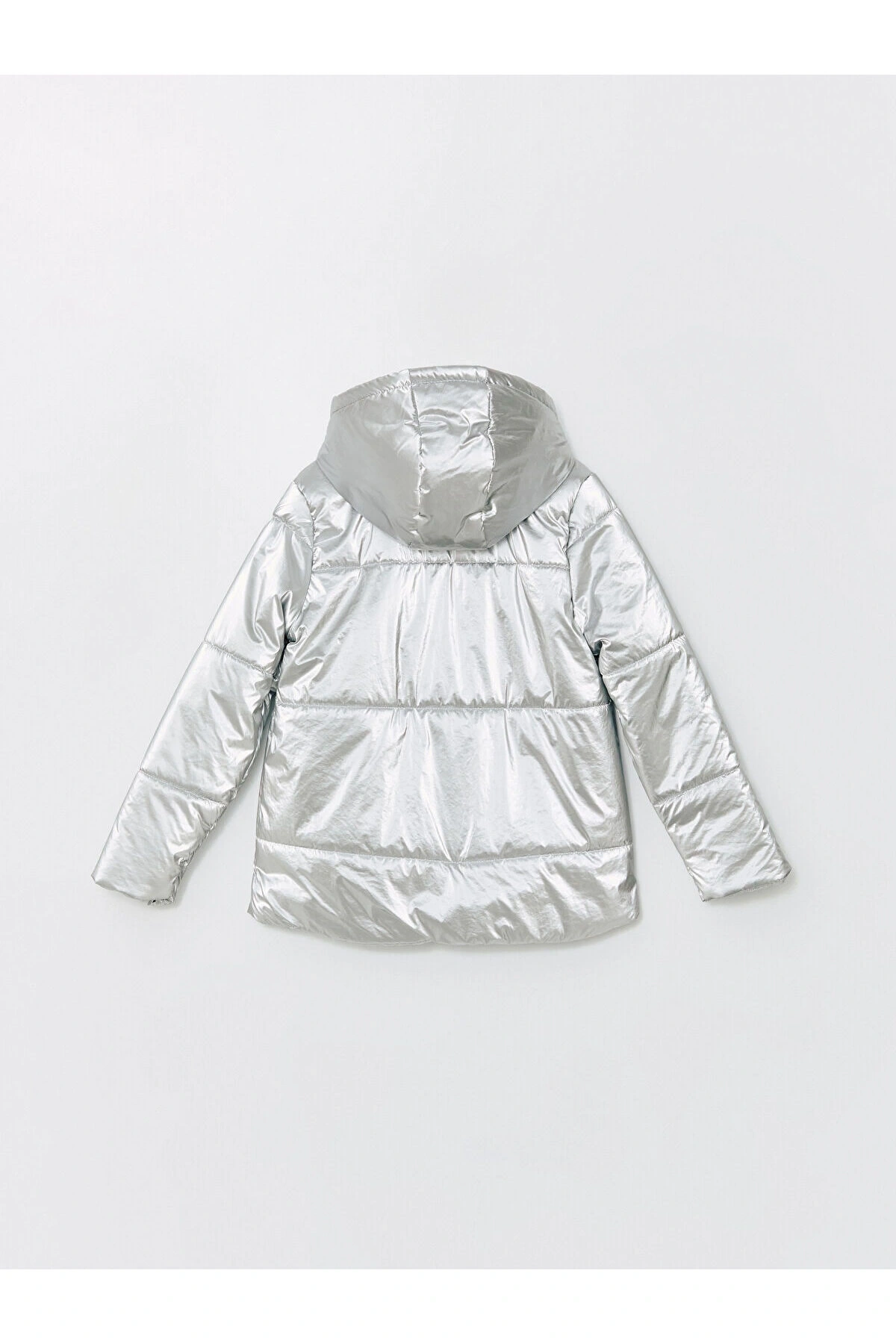 Lcwk Kapüşonlu Kız Çocuk Şişme Mont