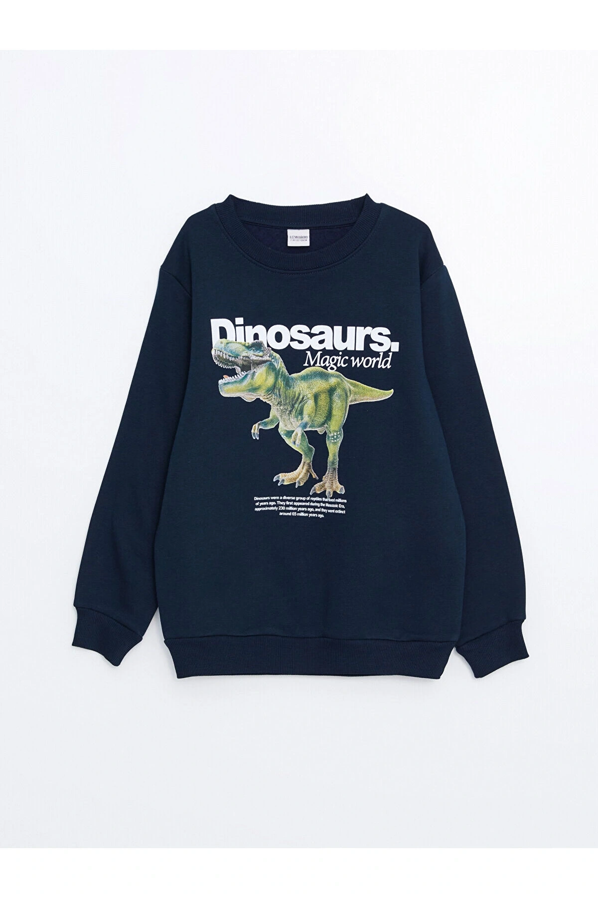 Lcwk Bisiklet Yaka Erkek Çocuk Kalın Sweatshirt