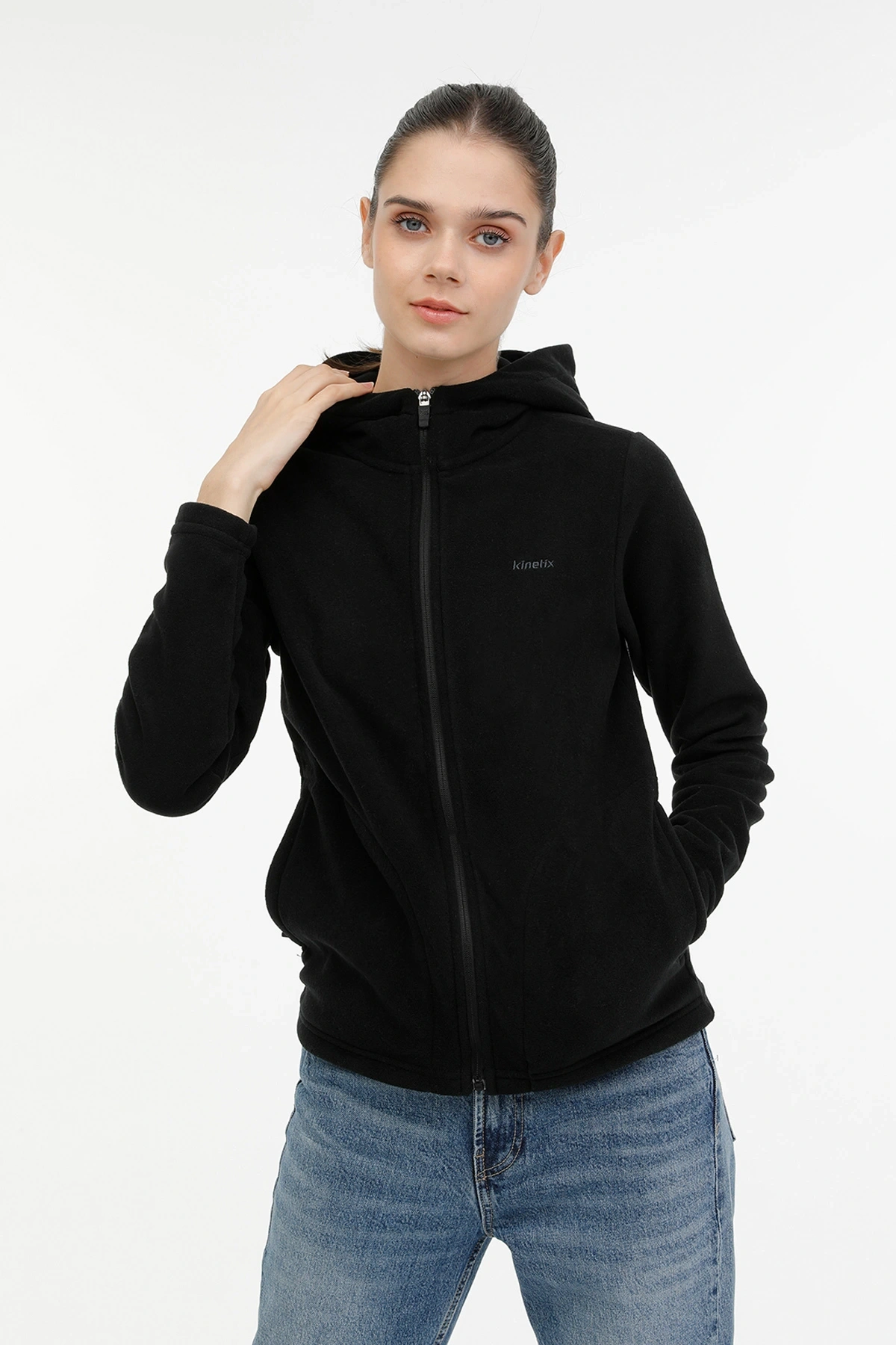 WB POLAR 7SN159 3PR Siyah Kadın Polar