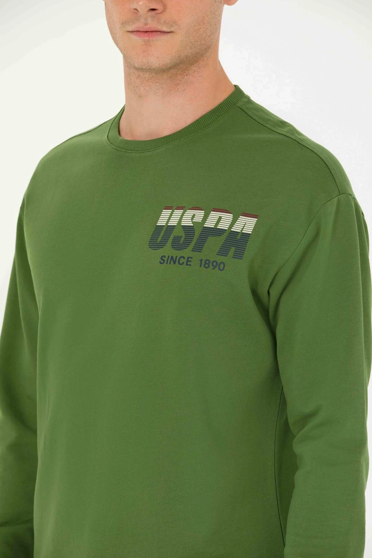 Erkek Yeşil Sweatshirt 50270752-VR054