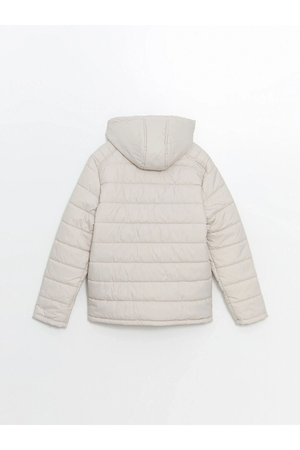 Standart Kalıp Kapüşonlu Erkek Şişme Mont