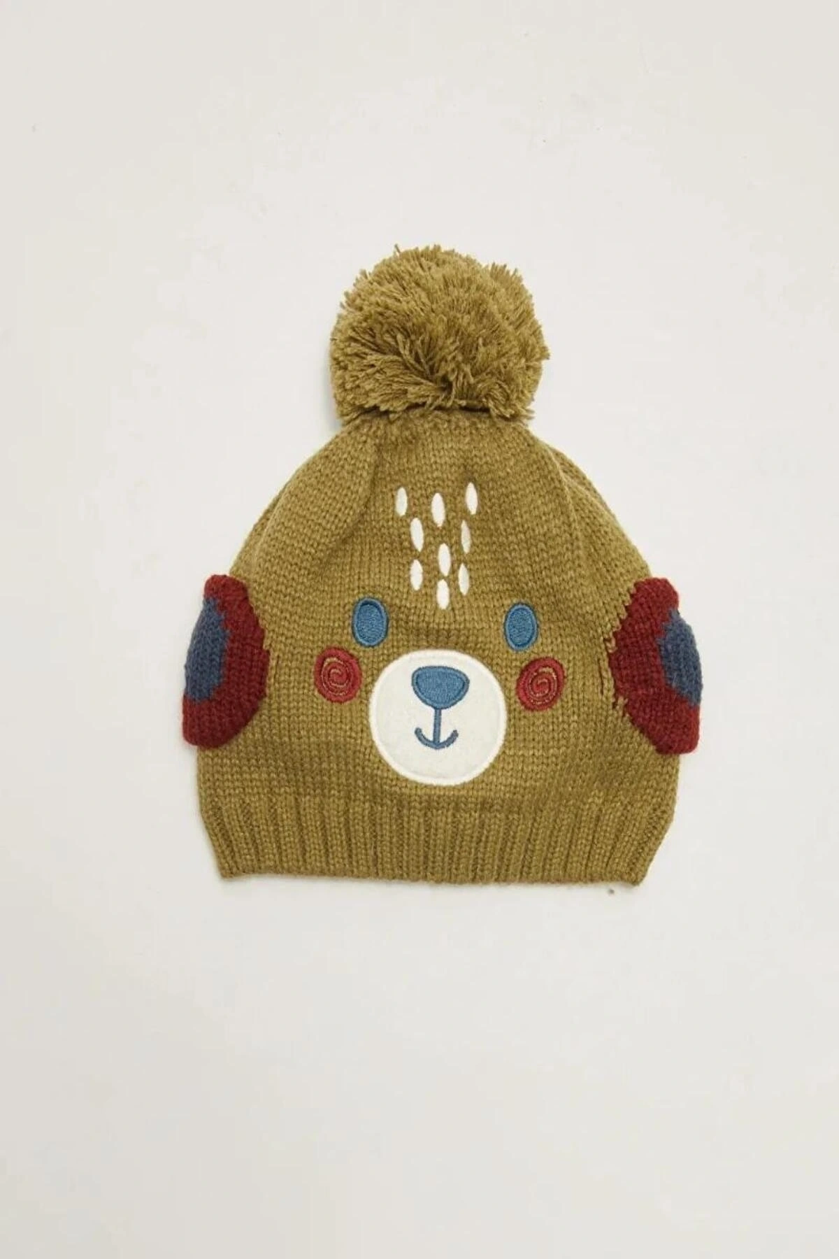 Erkek Bebek Örgü Bere